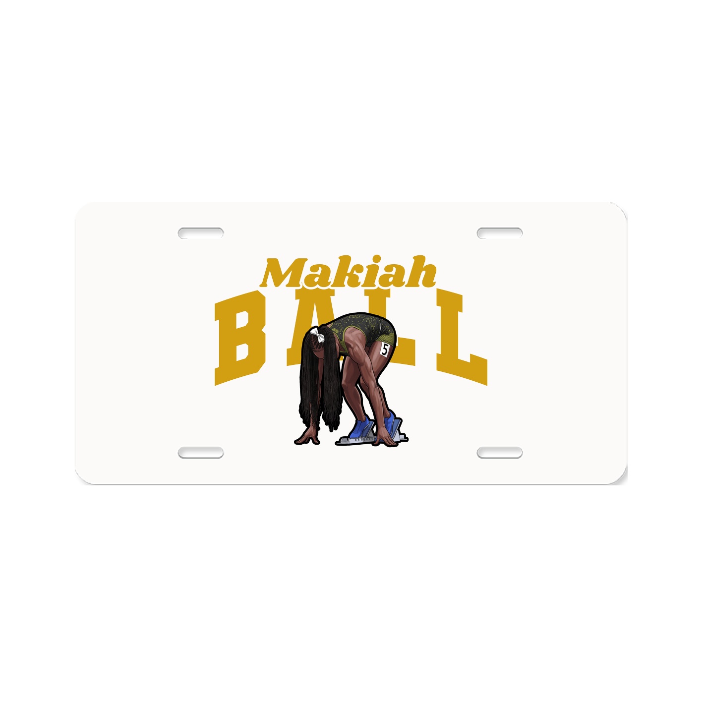 License Plate — Signature Arch in Classic
