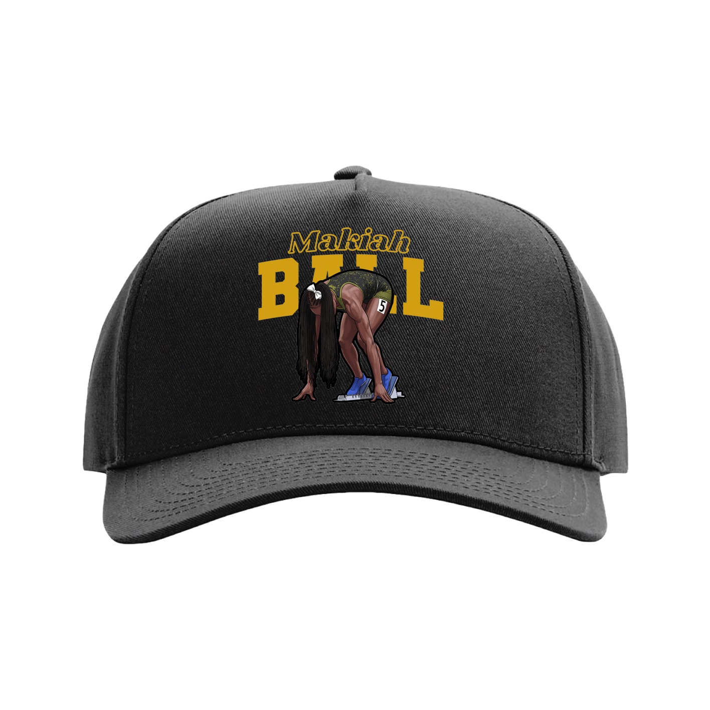 Full Fabric Five-Panel Champ Cap