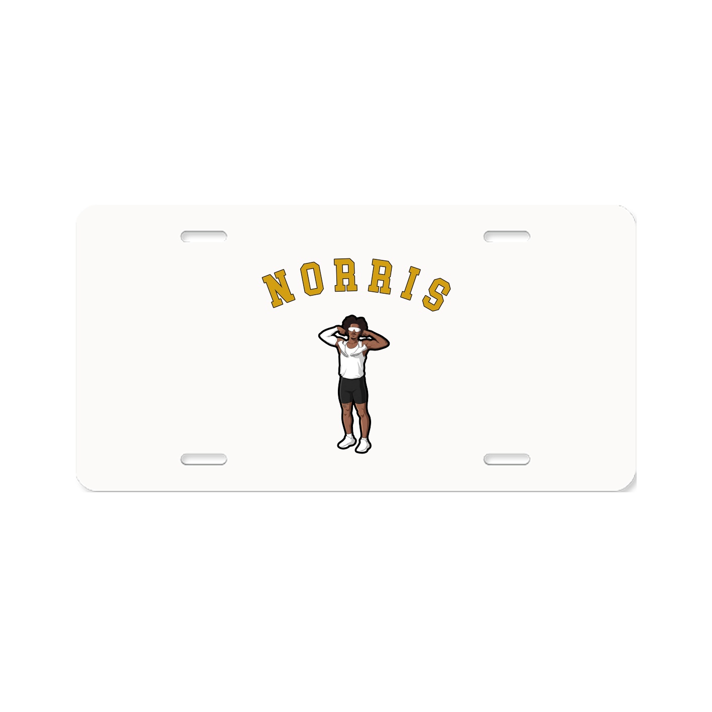 License Plate — Shirsey Arch in Classic