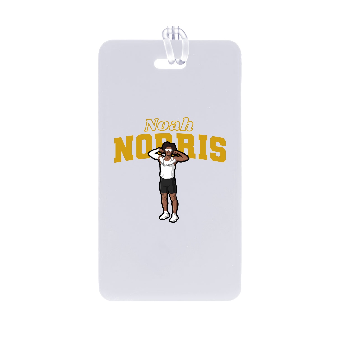Bag Tag — Name Arch in Classic