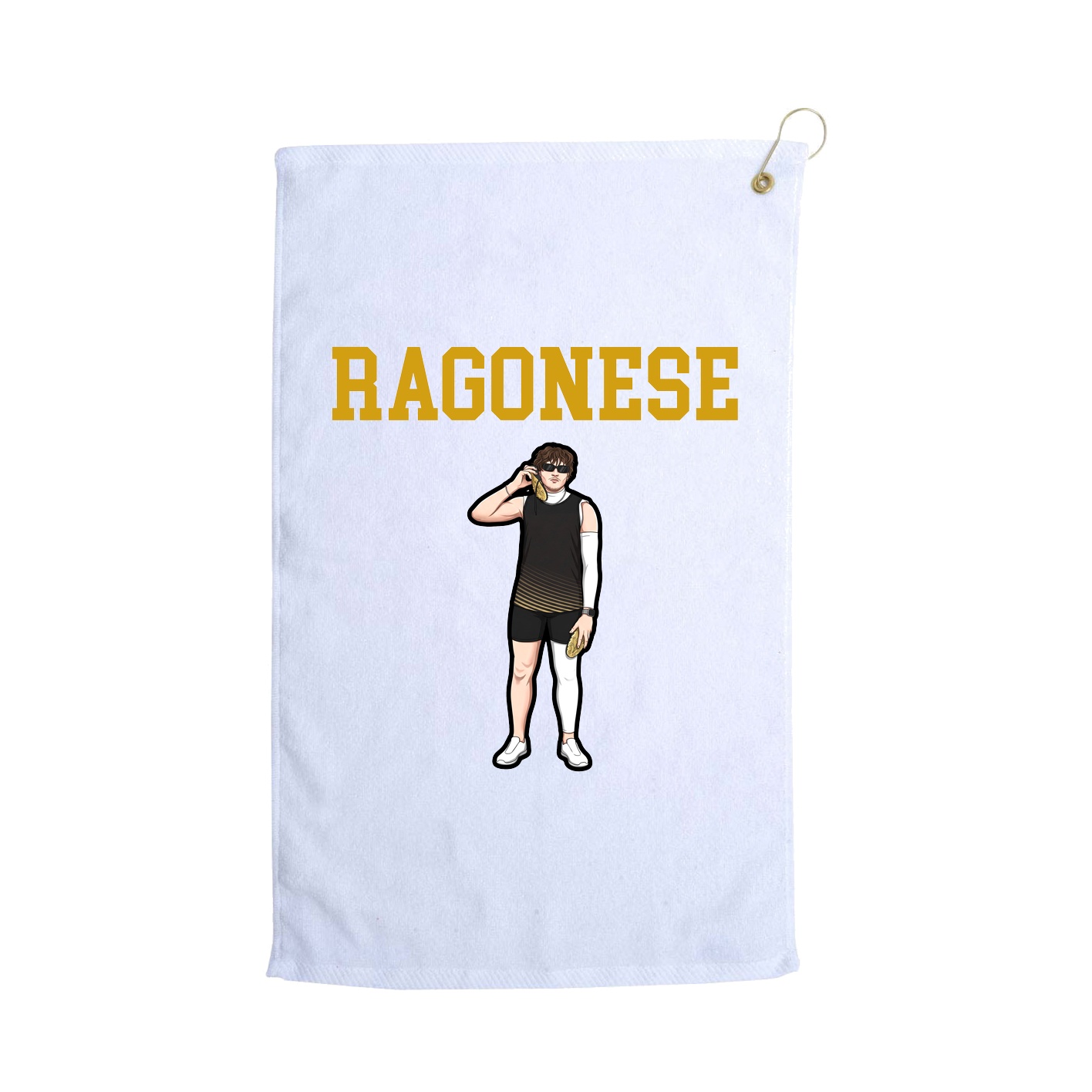 Golf Towel — Shirsey in White