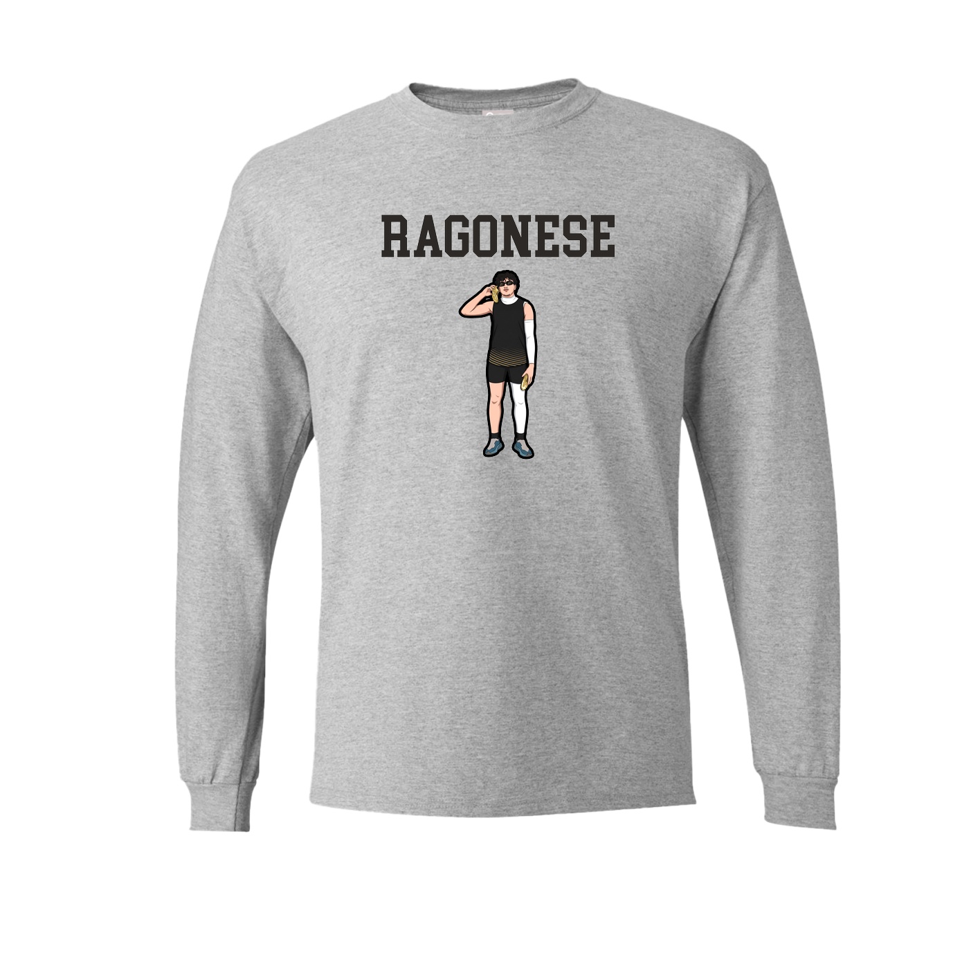 Long Sleeve Tee — Shirsey in Grey