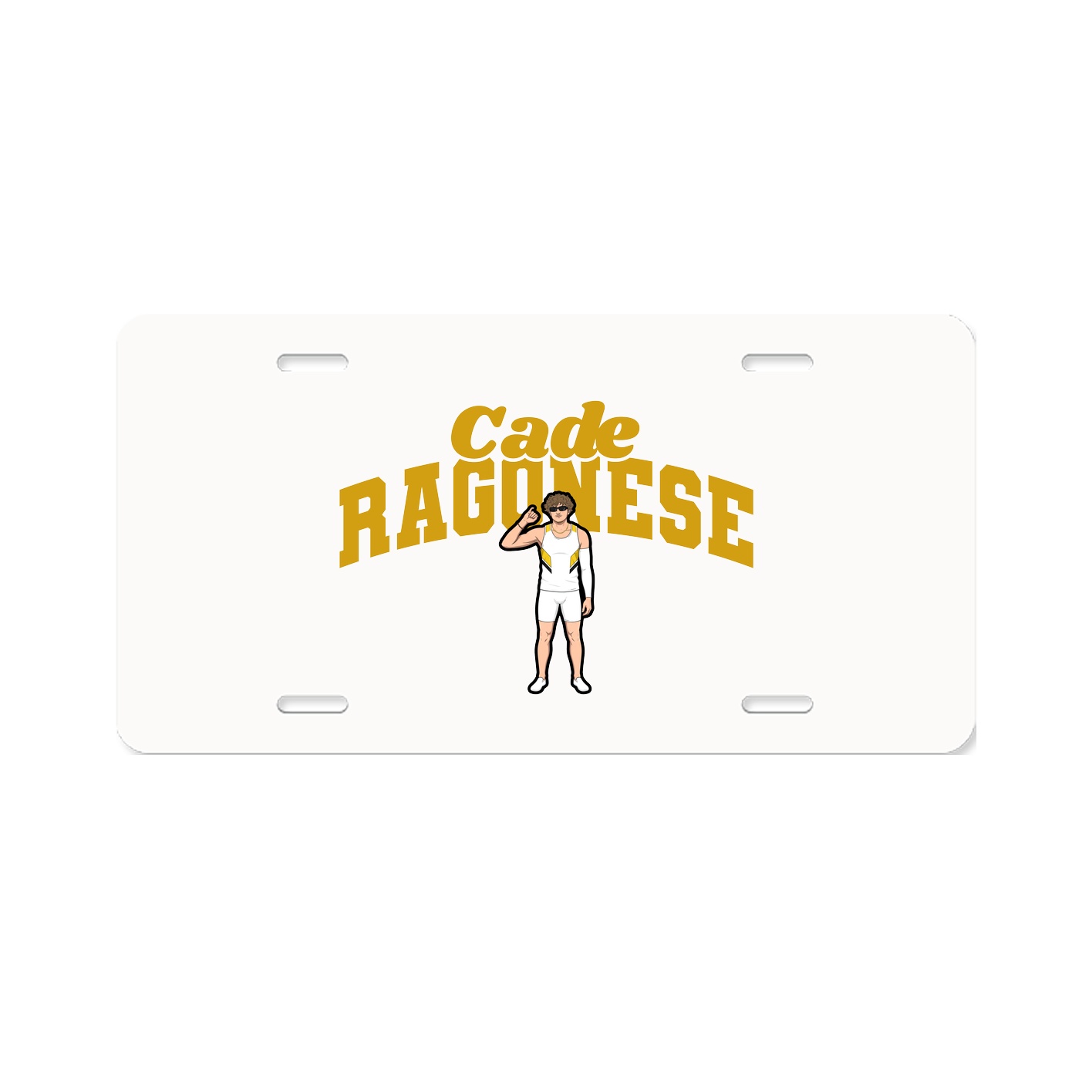 License Plate — Signature Arch in Classic