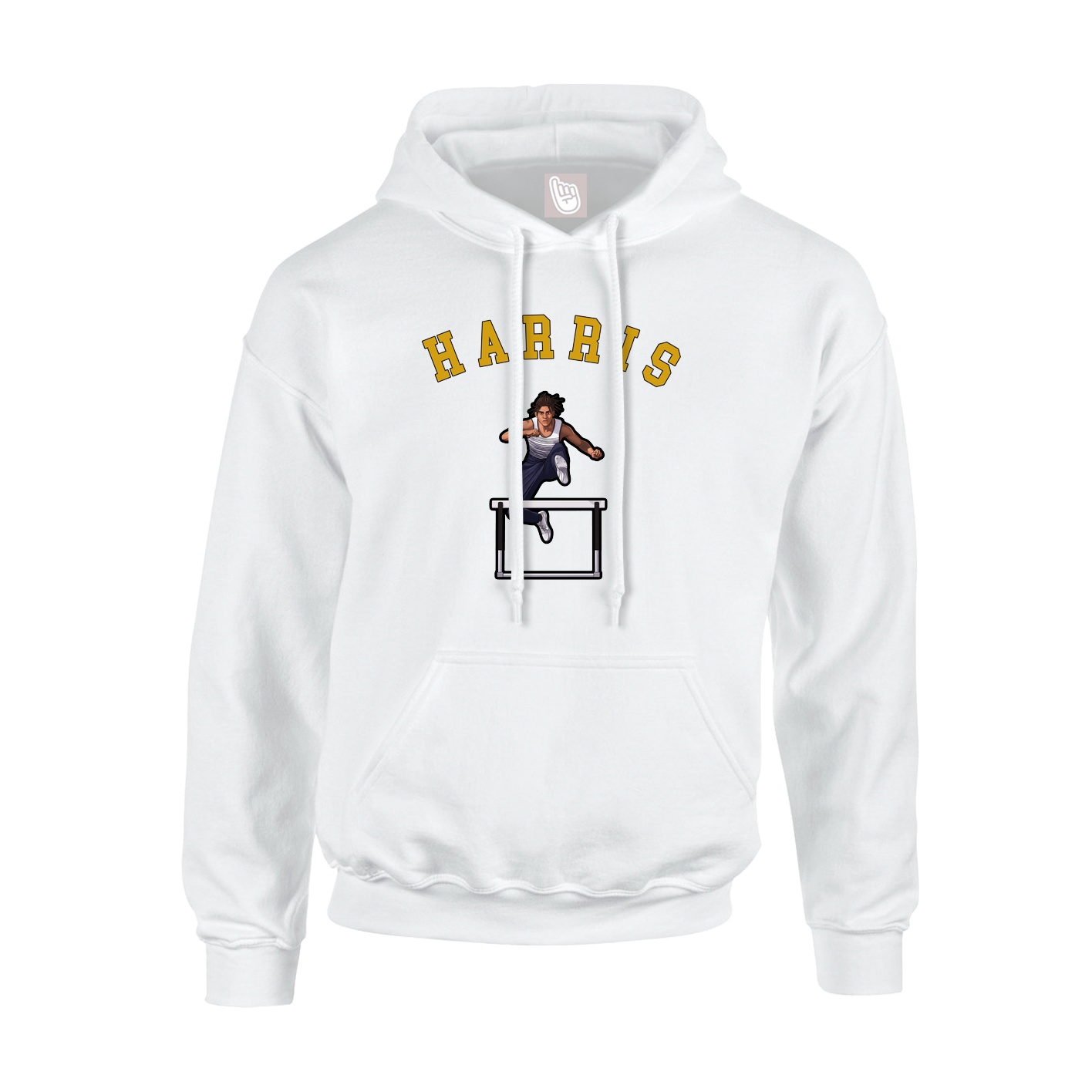 Hoodie — Shirsey Arch in White