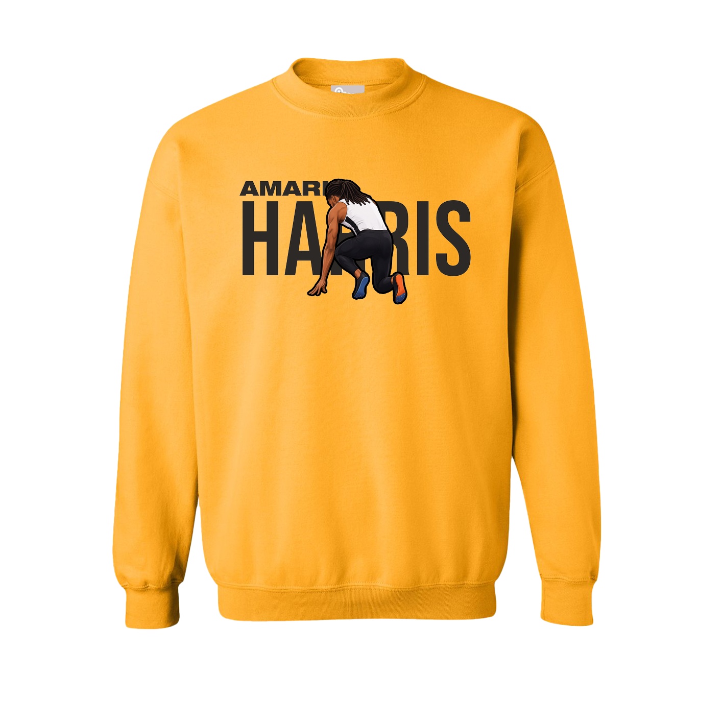 Fleece Crew — Player Name in Gold