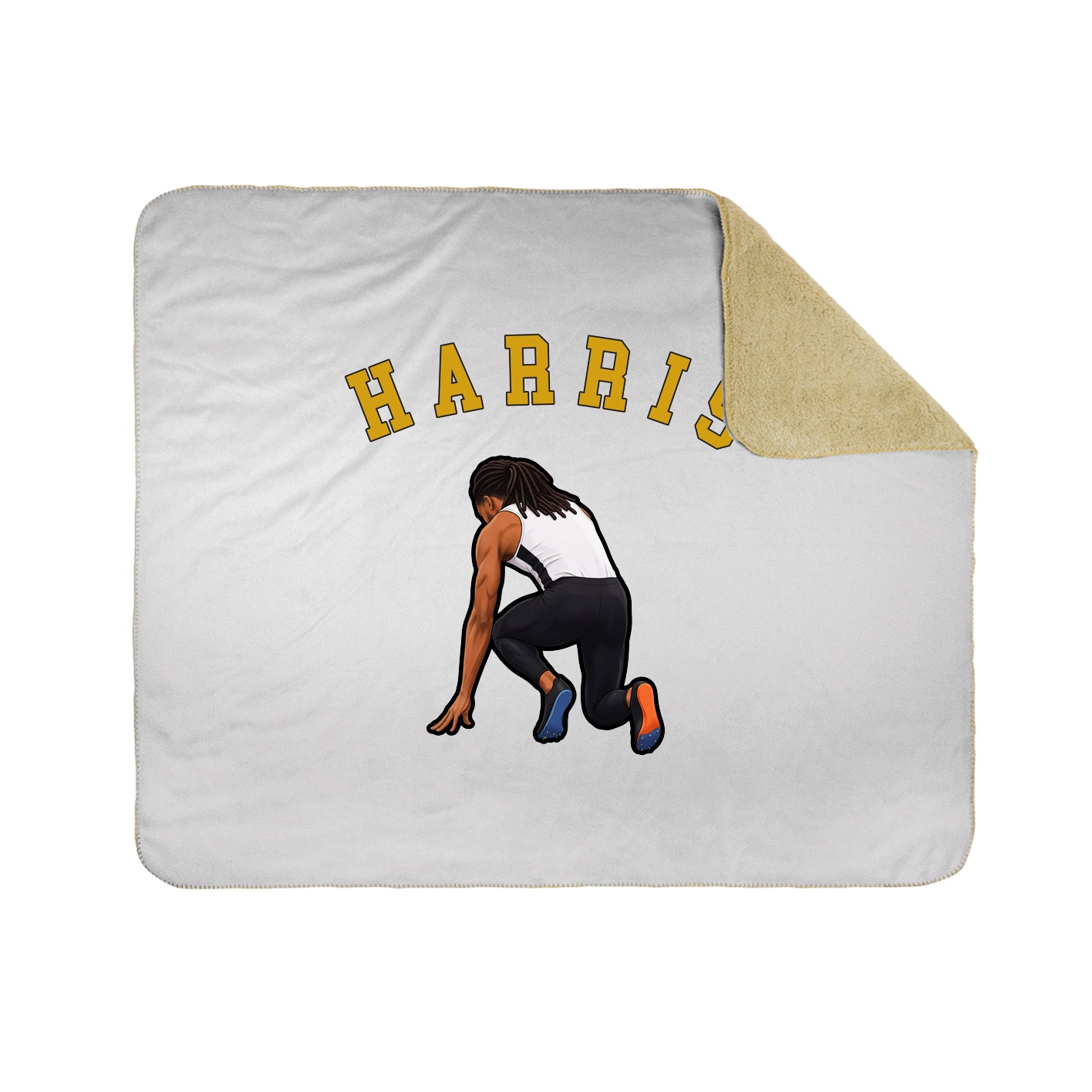Throw Blanket — Shirsey Arch in White