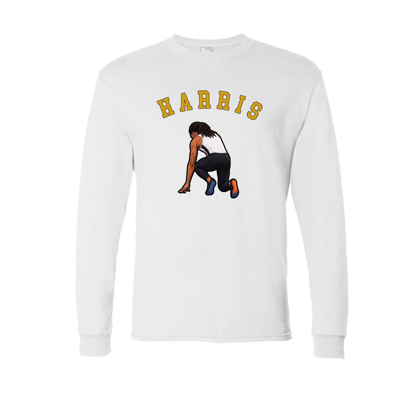 Long Sleeve Tee — Shirsey Arch in White