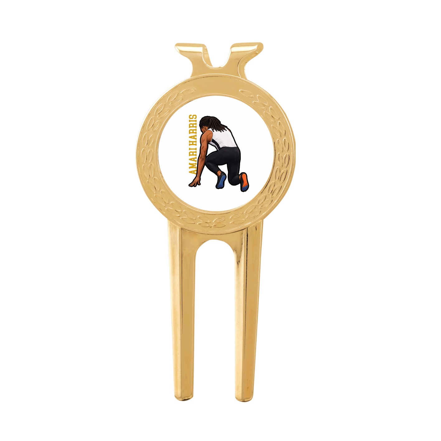 Divot Tool with Ball Marker — Name Vertical in Classic