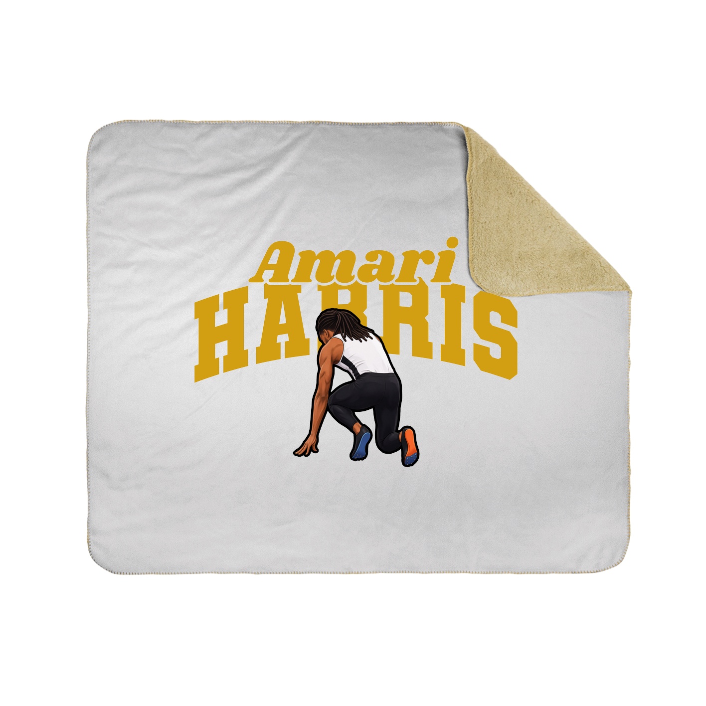 Throw Blanket — Signature Arch in White