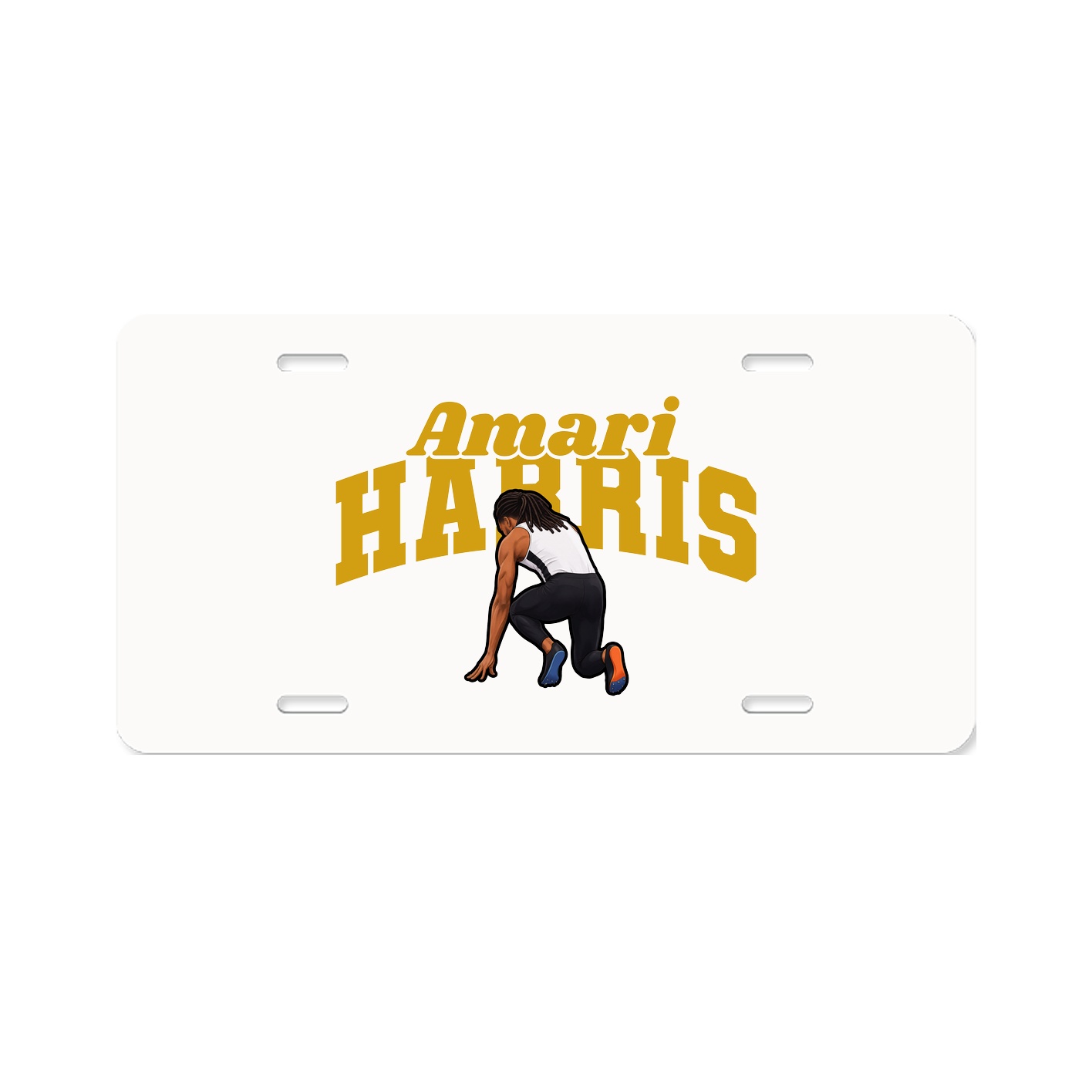 License Plate — Signature Arch in Classic