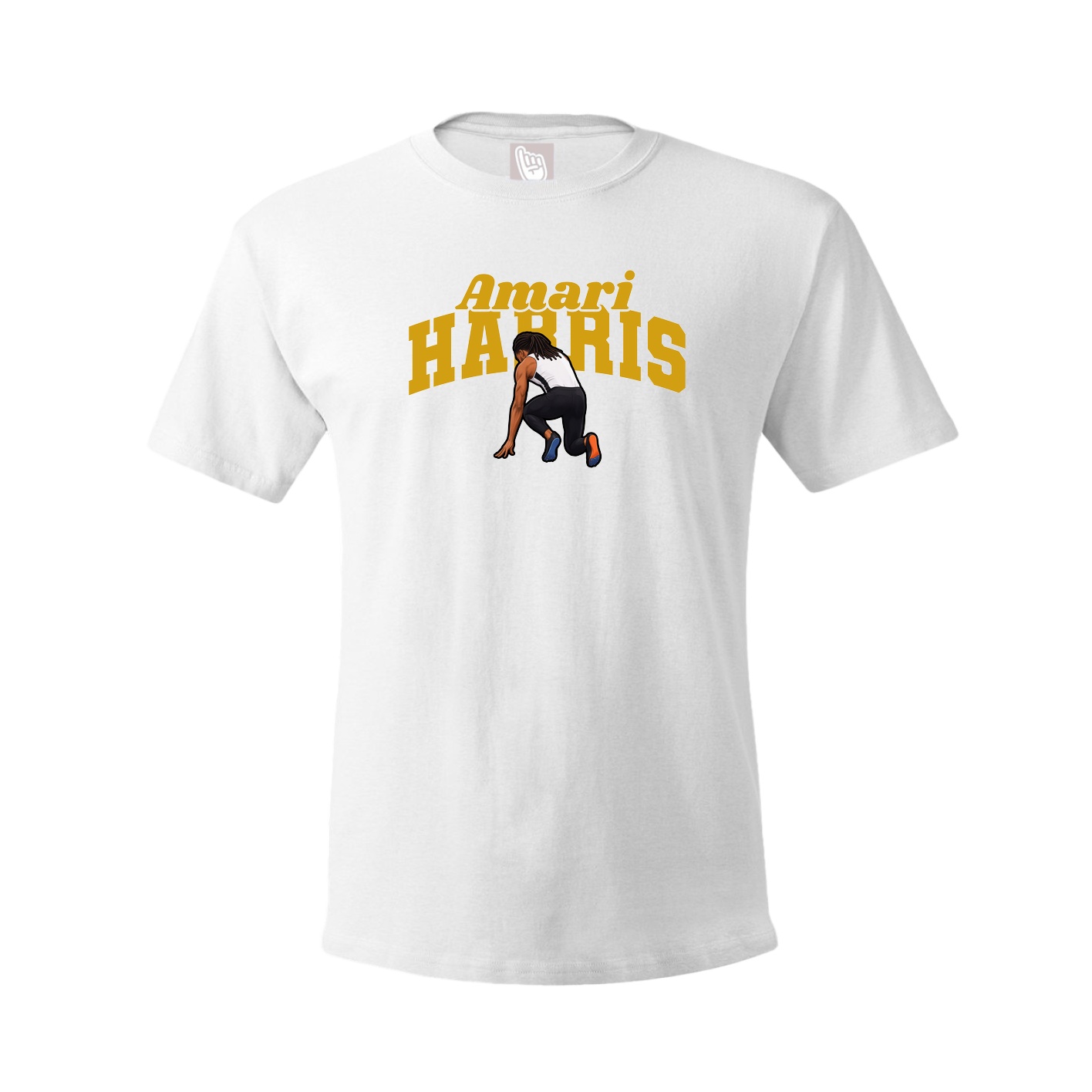 Tee — Signature Arch in White