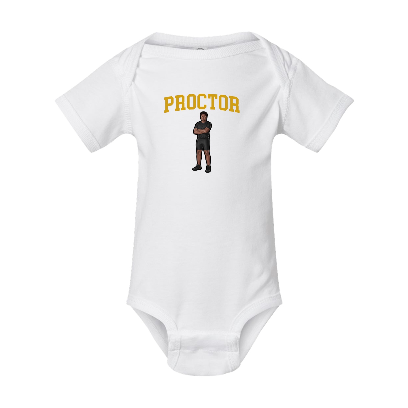Baby Onesie — Shirsey in White