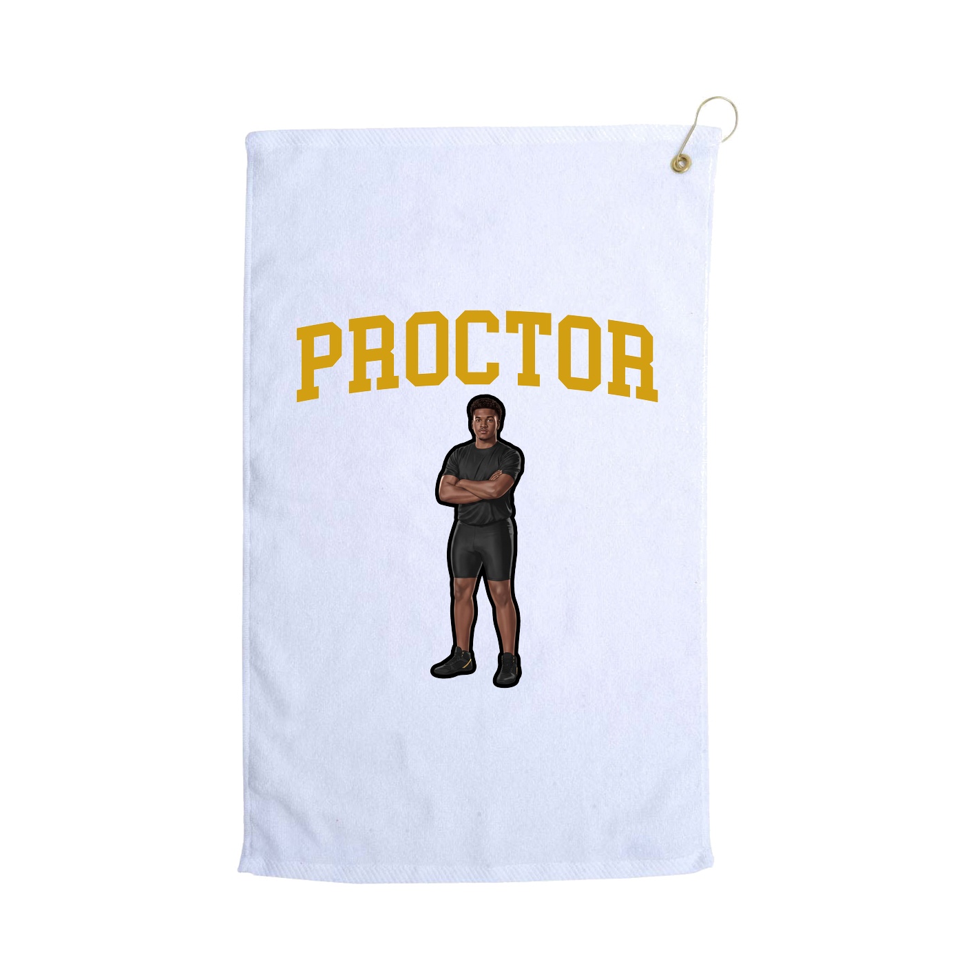 Golf Towel — Shirsey in White