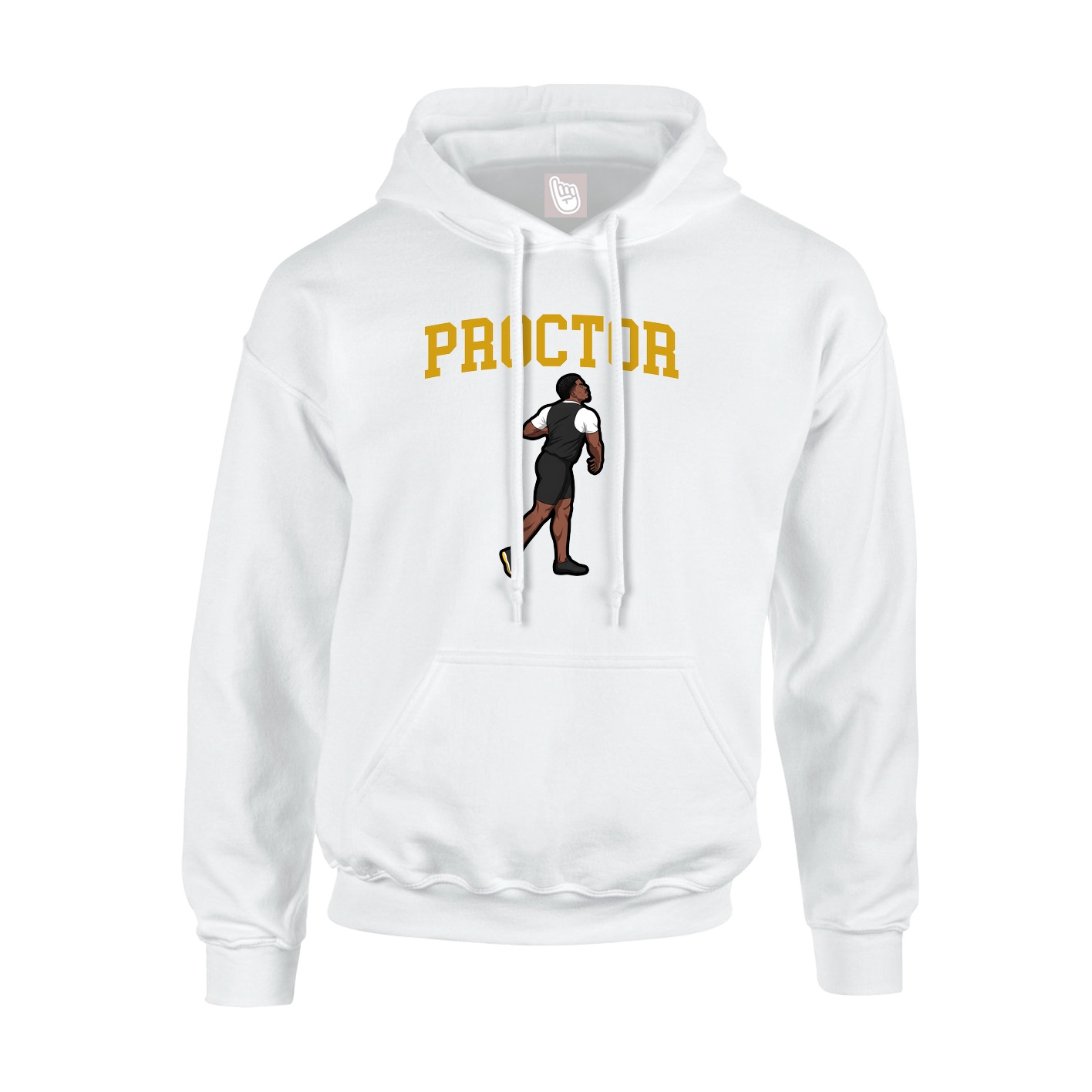 Youth Hoodie — Shirsey in White