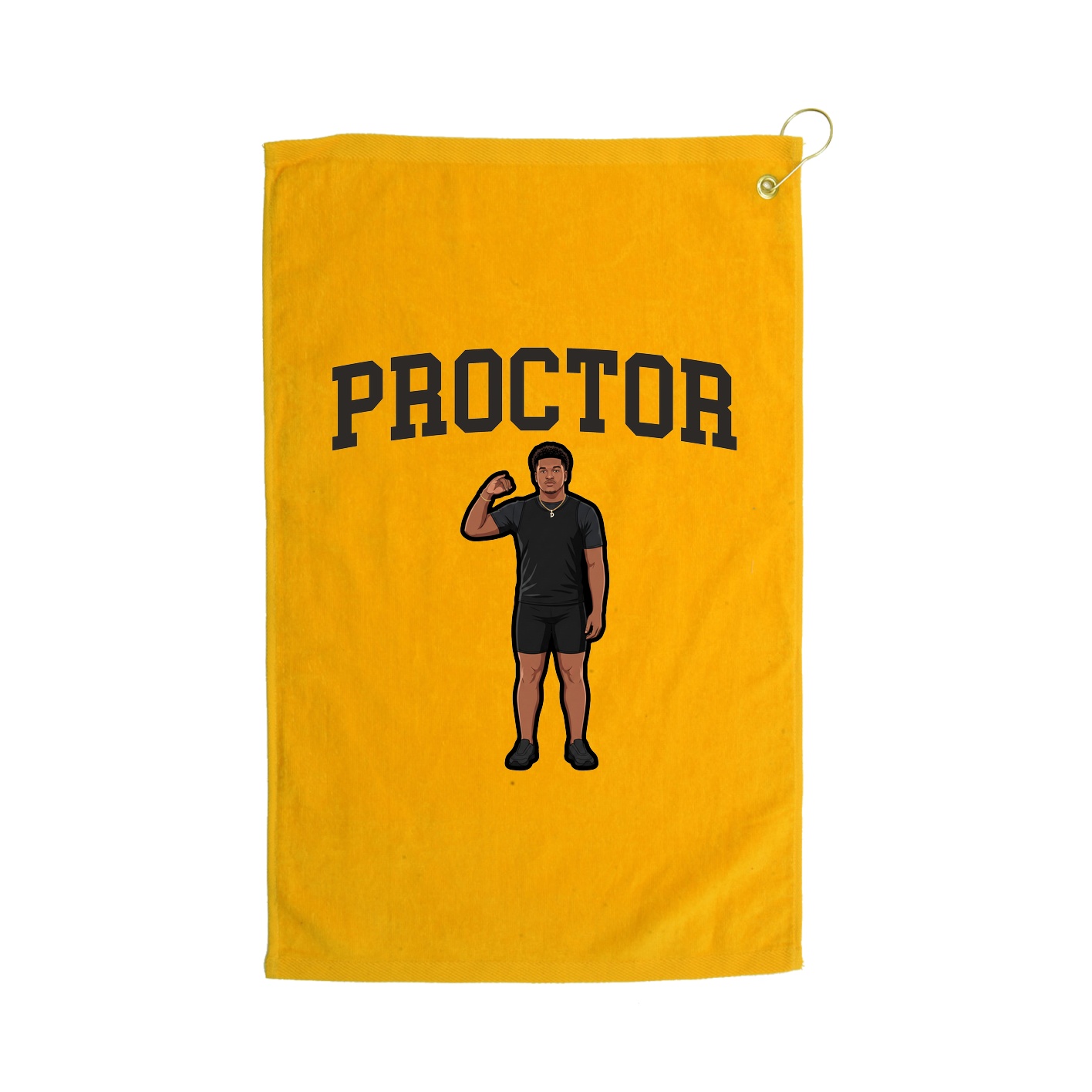 Golf Towel — Shirsey in Gold