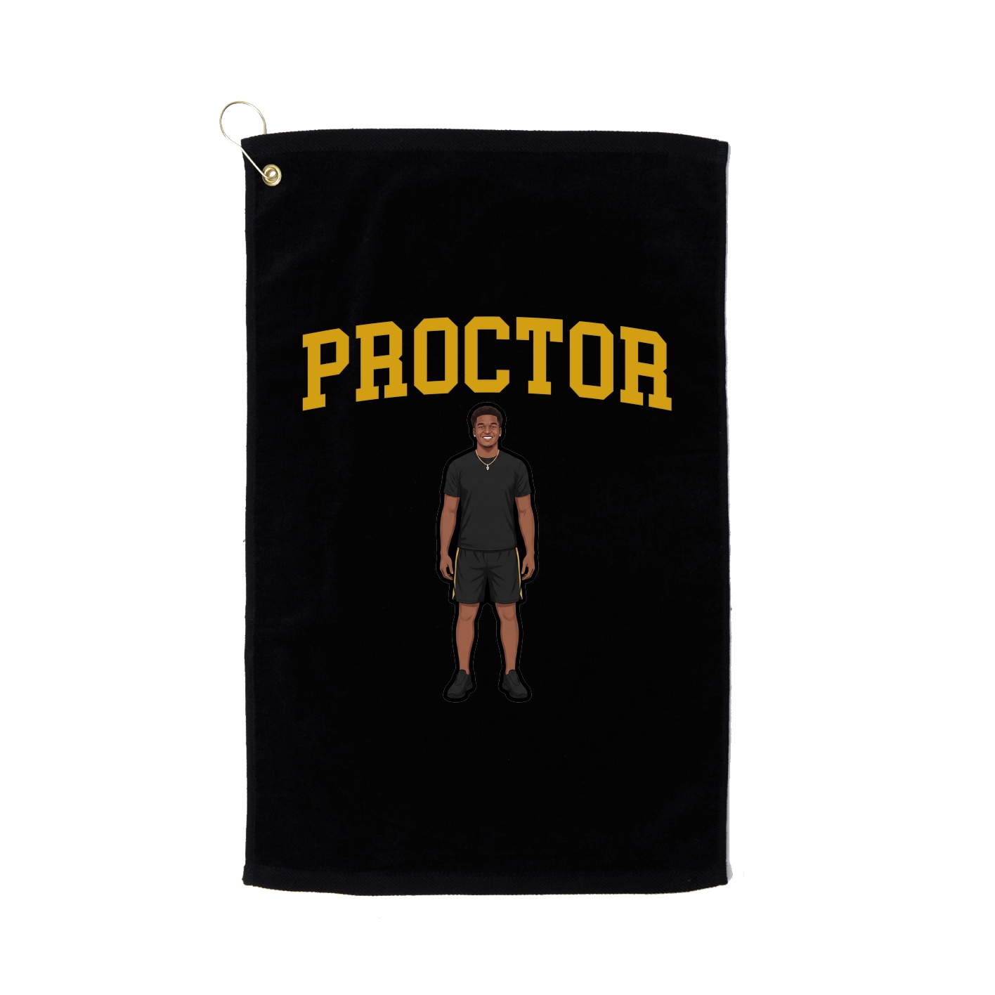 Golf Towel — Shirsey in Black