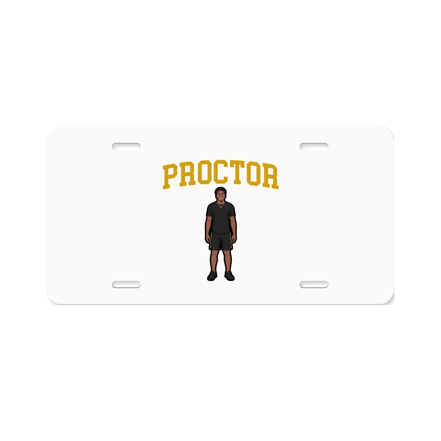 License Plate — Shirsey in Classic