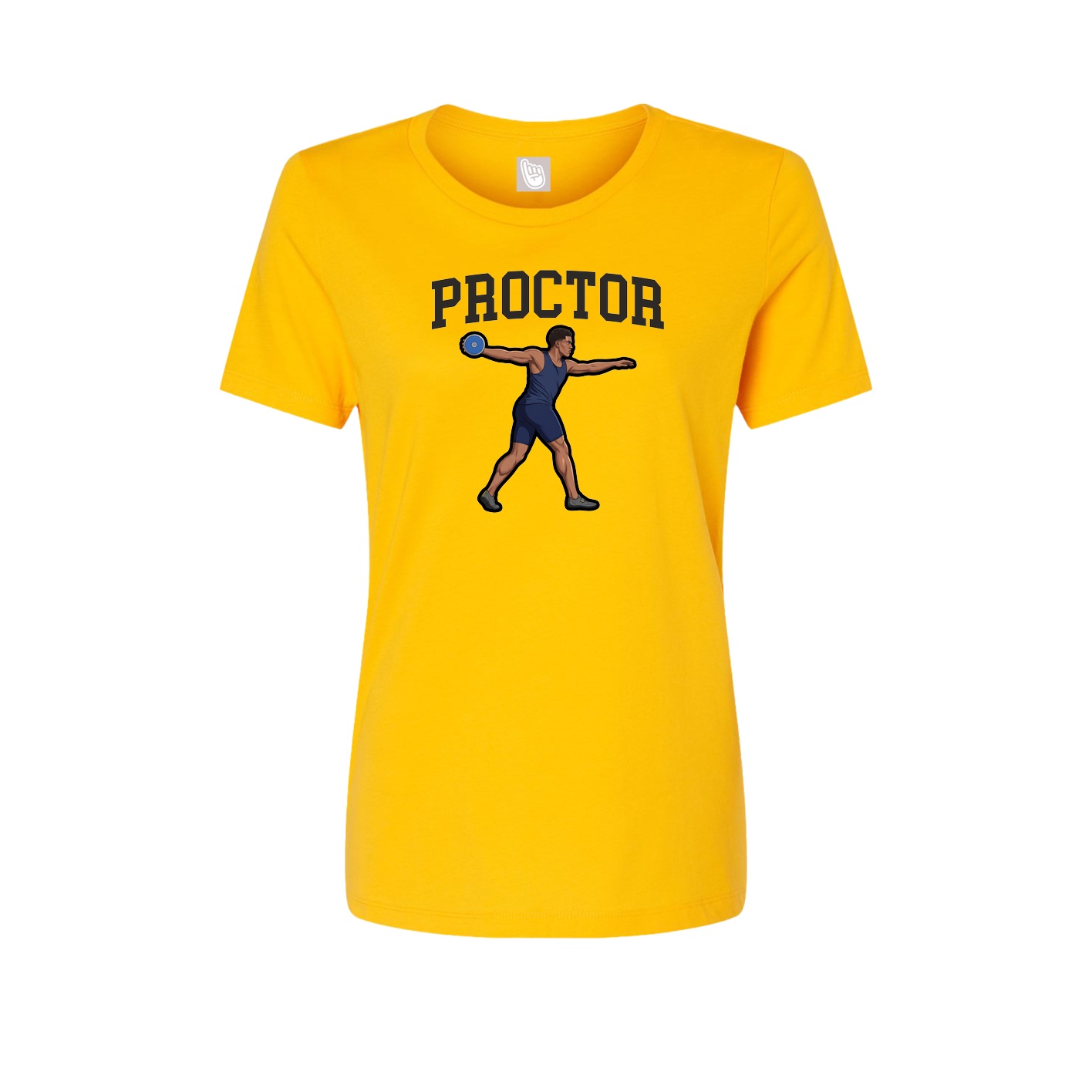 Fitted Women's Tee — Shirsey in Gold