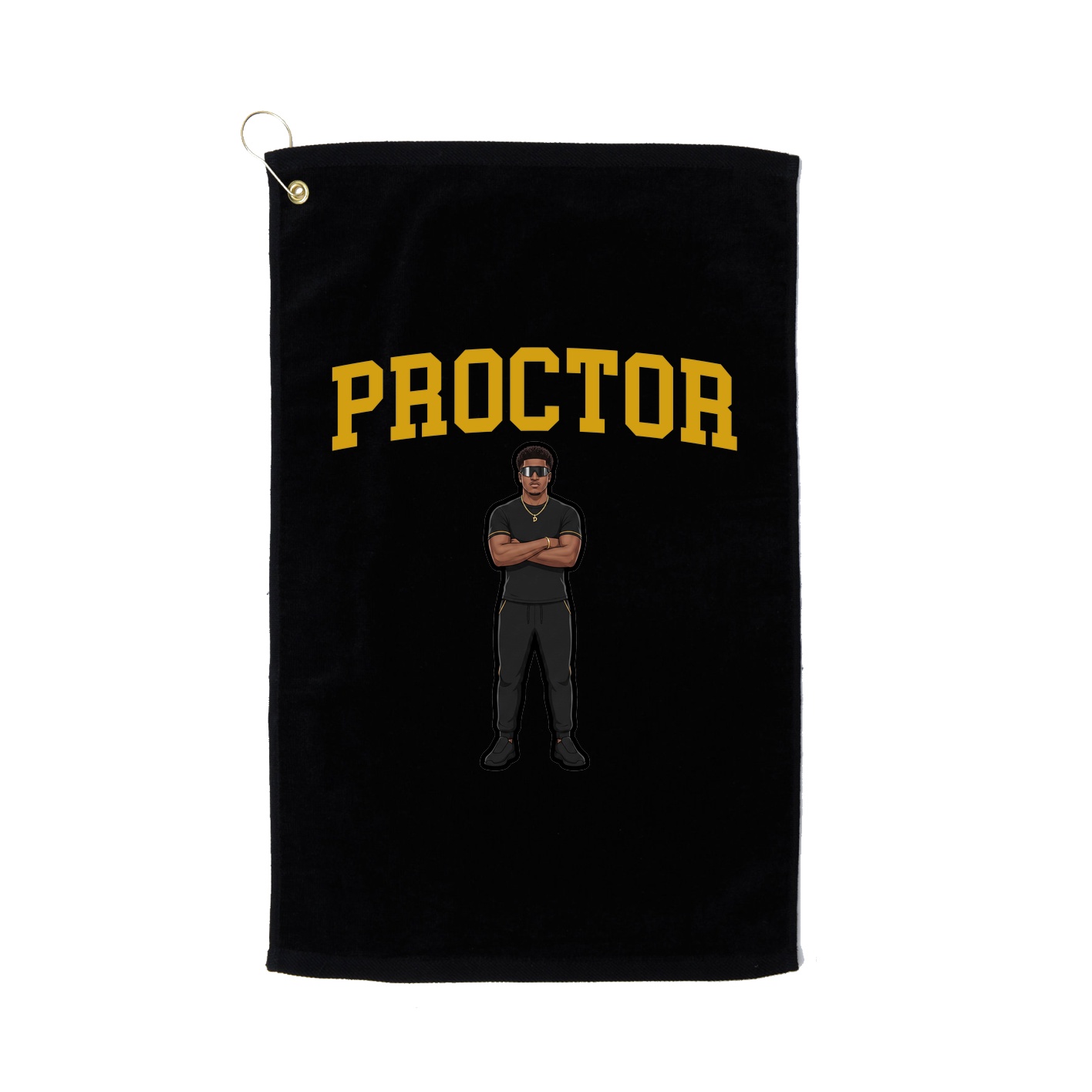 Golf Towel — Shirsey in Black