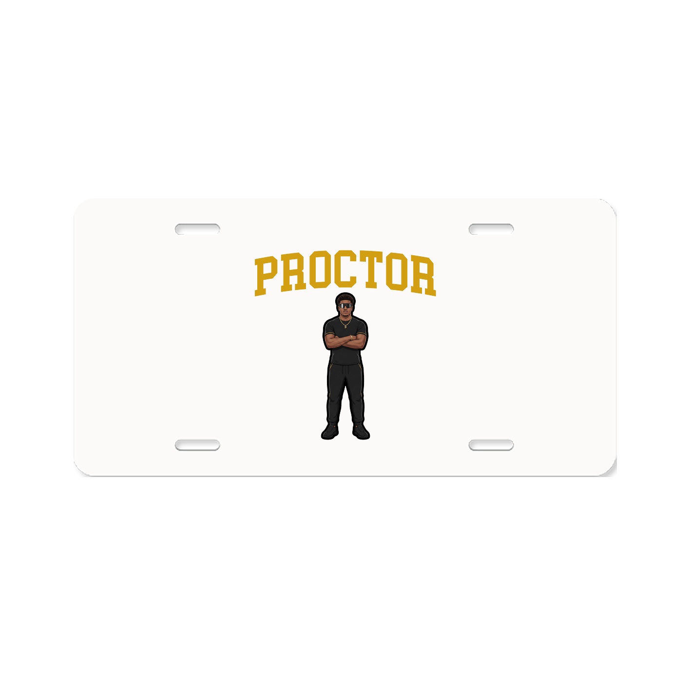 License Plate — Shirsey in Classic