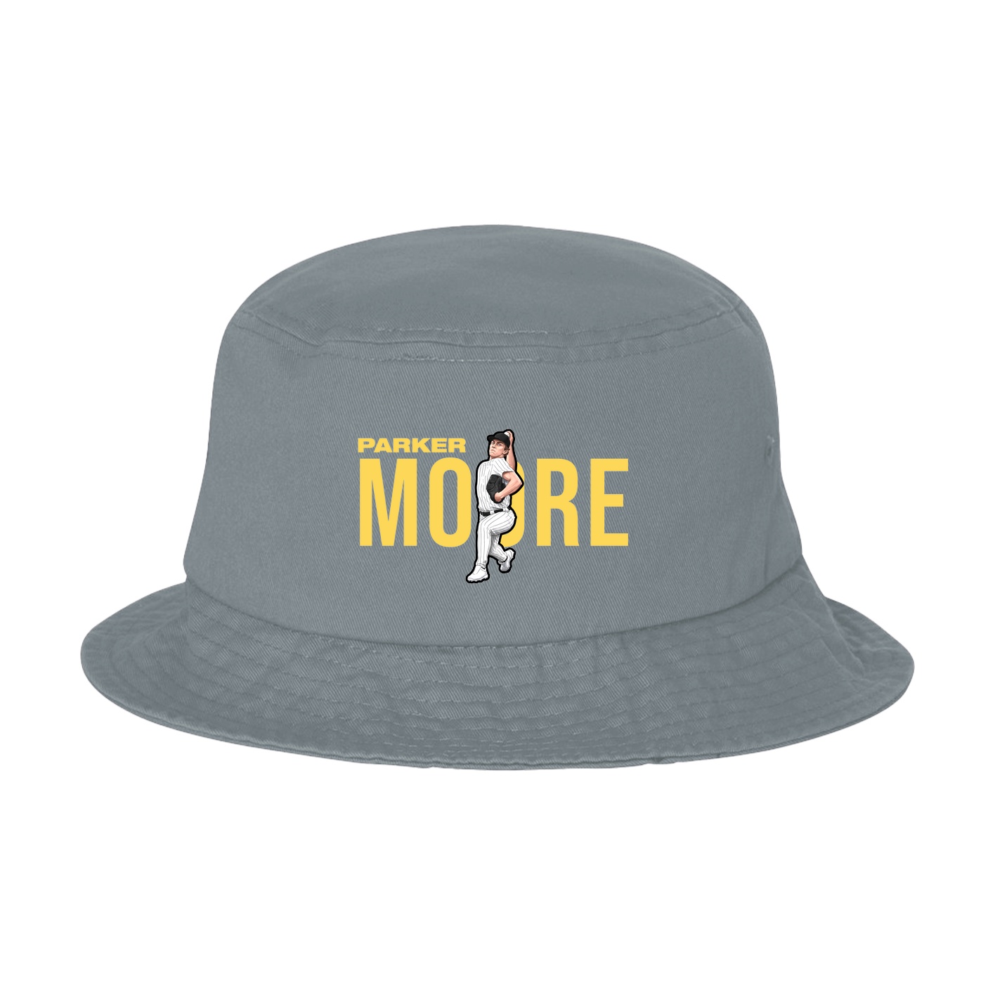 Bucket Cap — Player Name in Grey