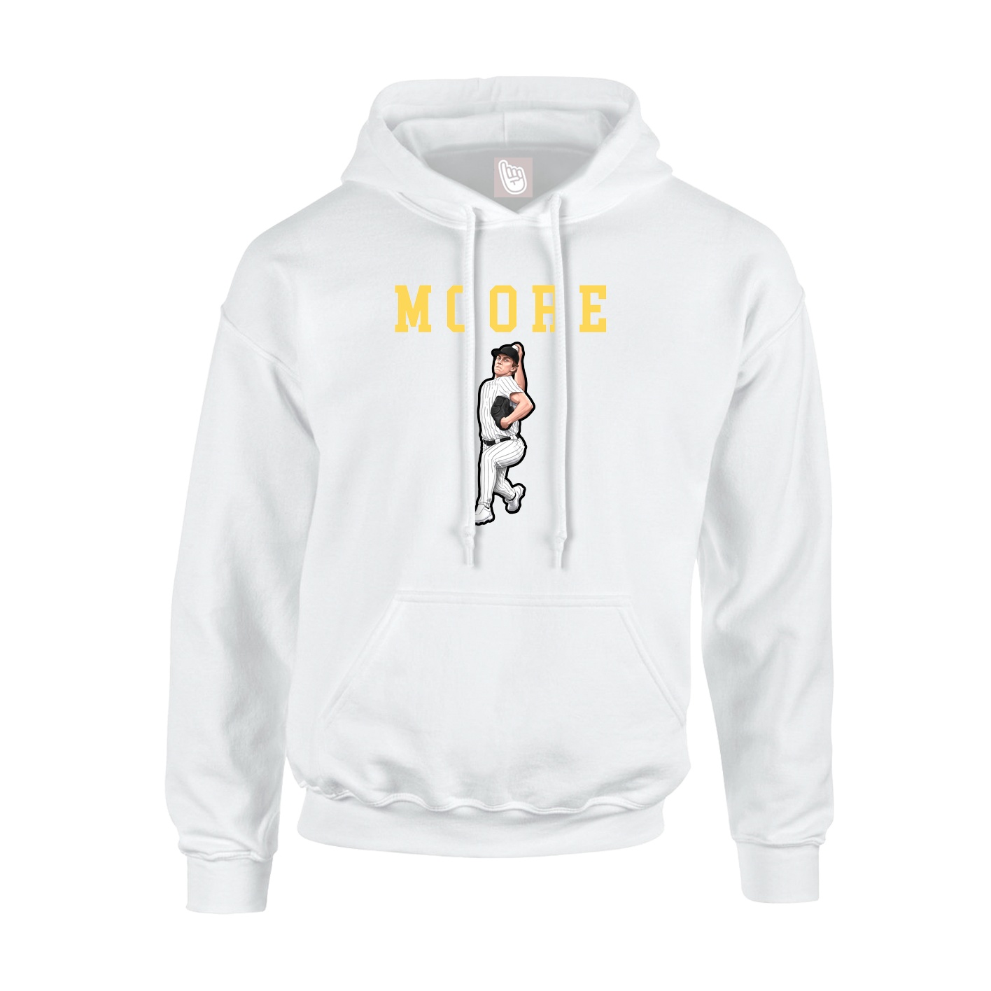 Youth Hoodie — Shirsey in White