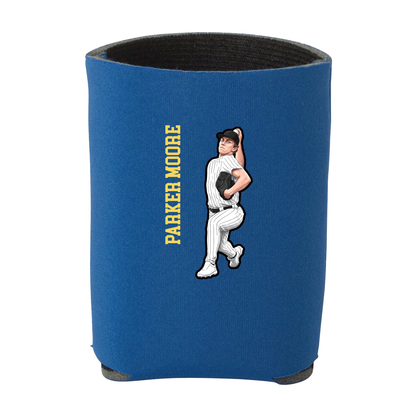 Can Holder — Name Vertical in Royal