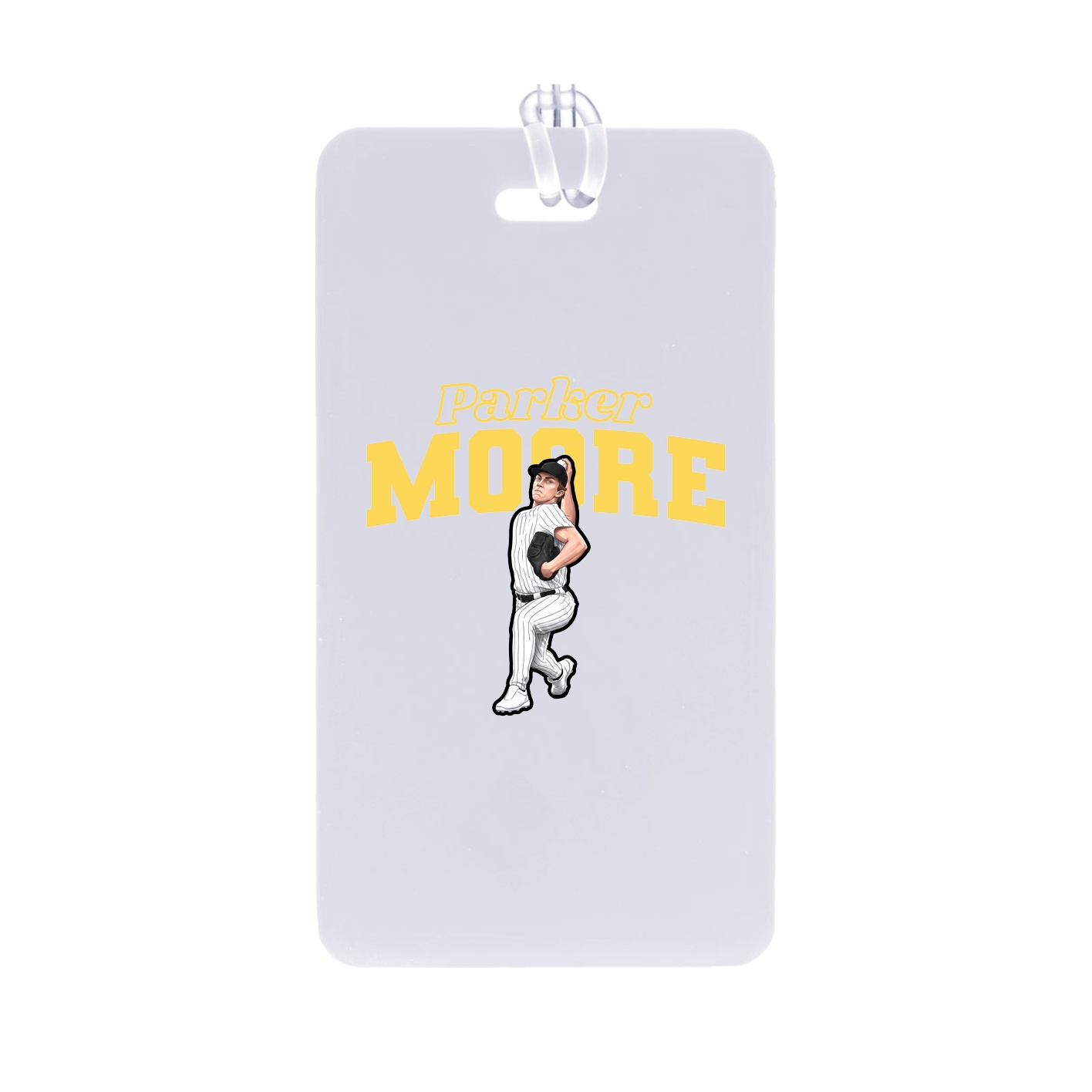 Bag Tag — Name Arch in Classic