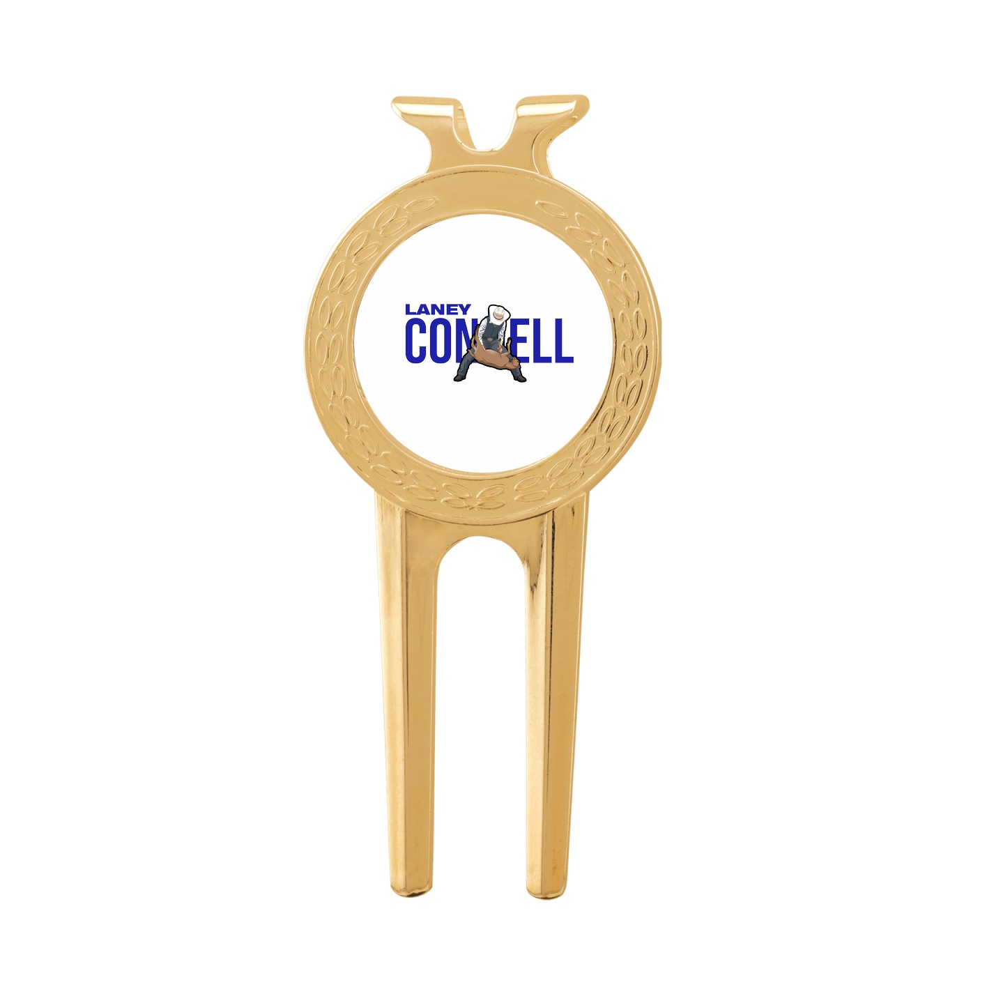 Divot Tool with Ball Marker — Player Name in Classic