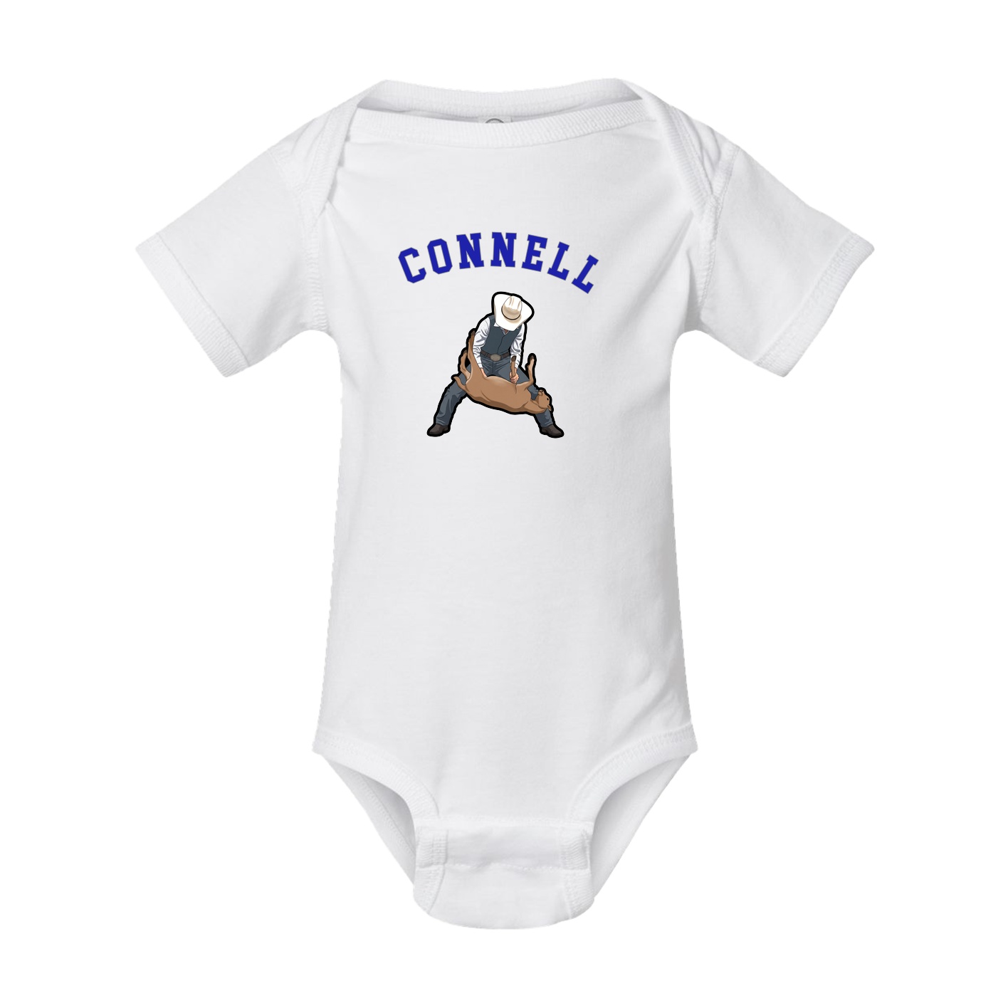 Baby Onesie — Shirsey Arch in White