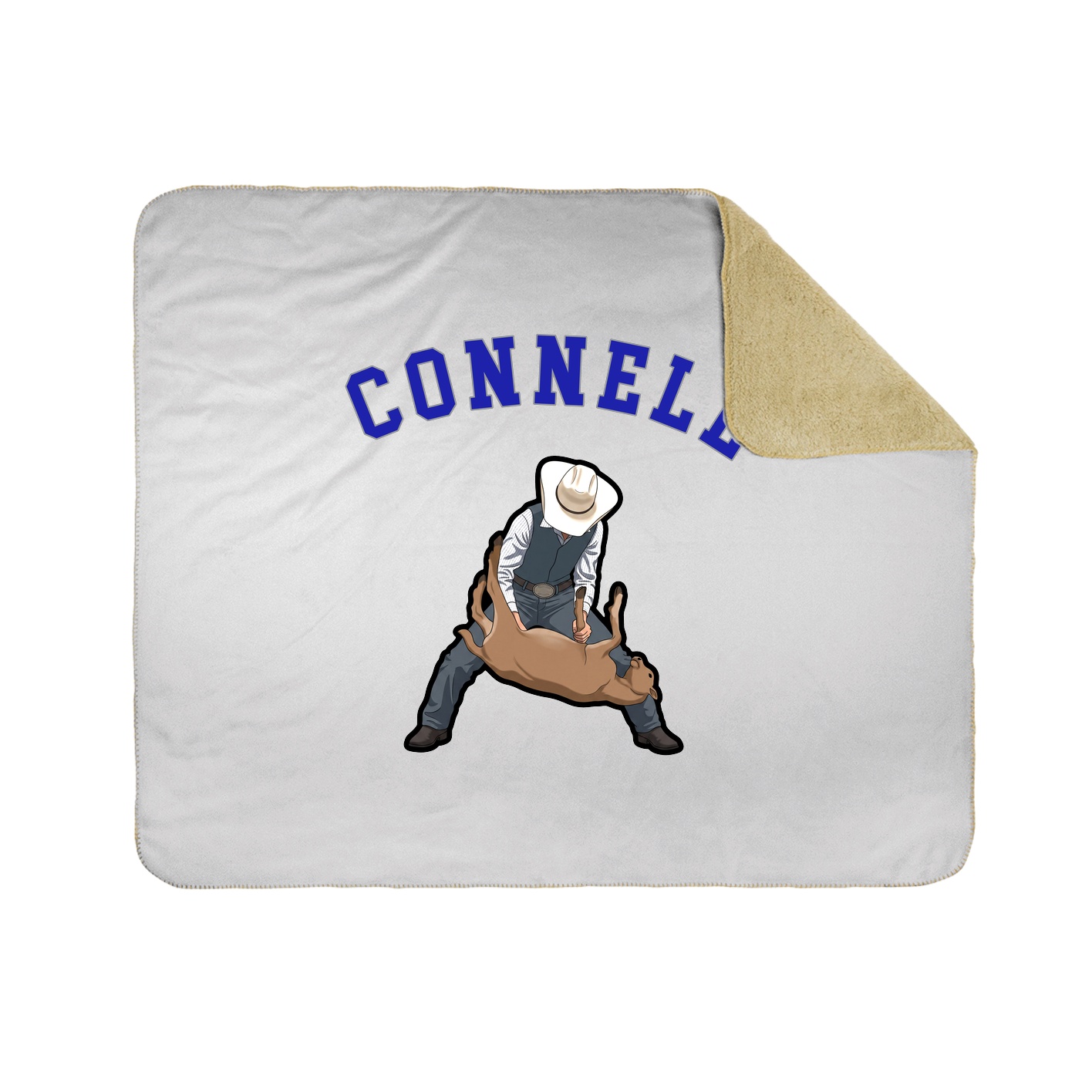 Throw Blanket — Shirsey Arch in White