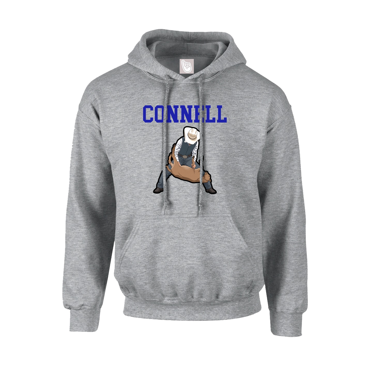 Hoodie — Shirsey in Grey