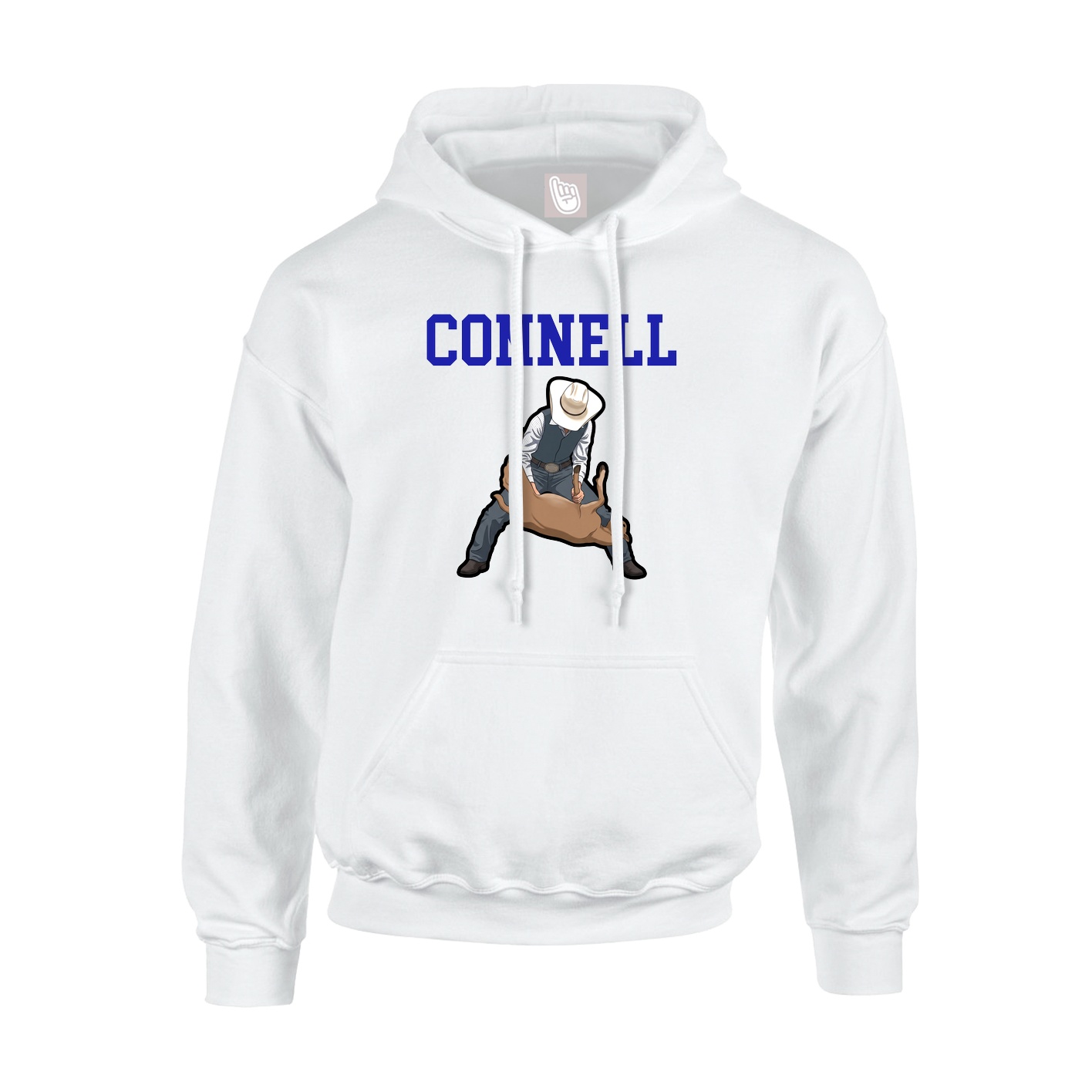 Youth Hoodie — Shirsey in White
