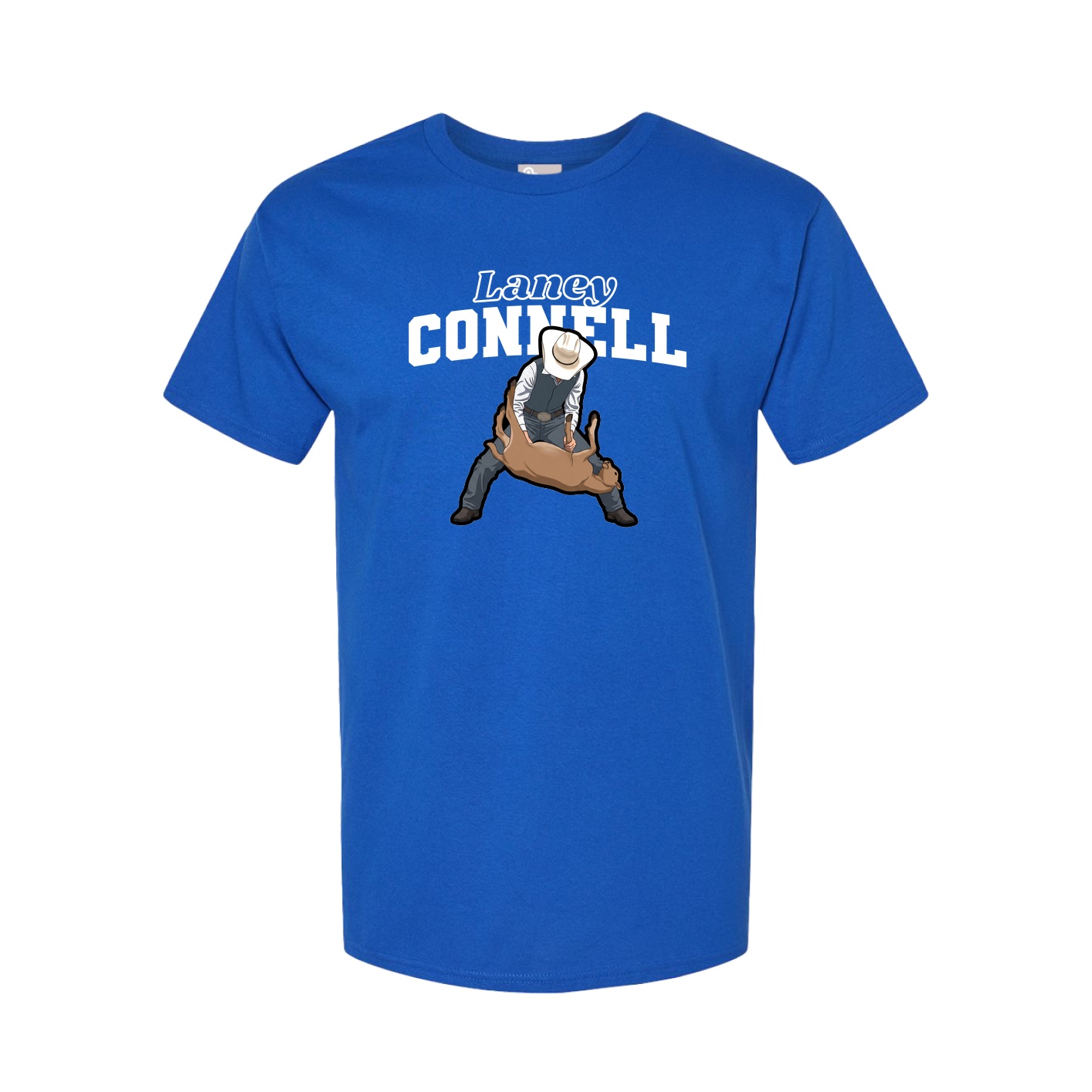 Tee — Name Arch in Royal