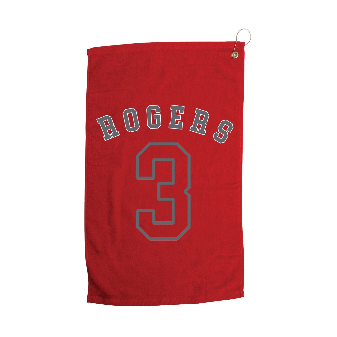 Golf Towel — Shirsey Arch in Red
