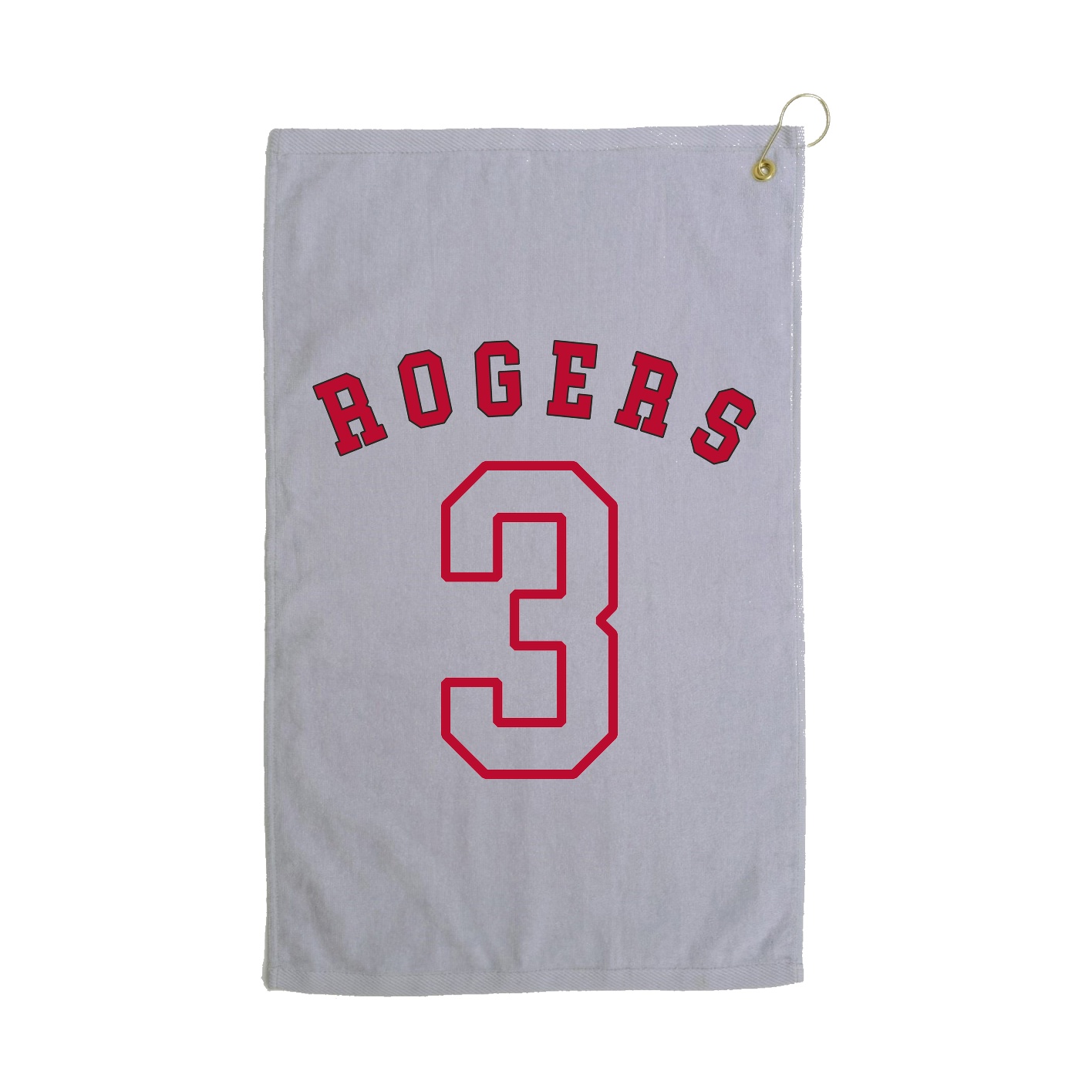 Golf Towel — Shirsey Arch in Grey