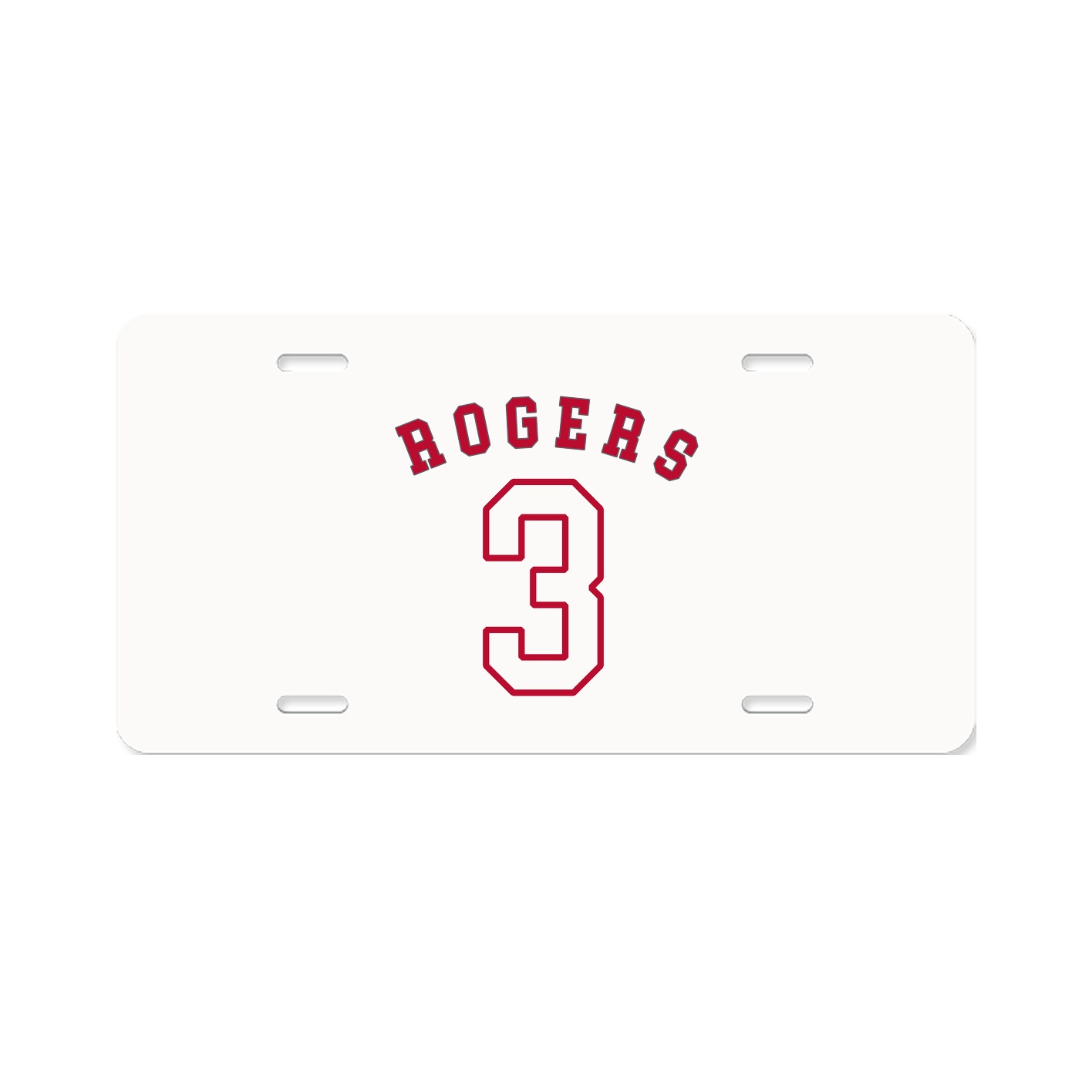 License Plate — Shirsey Arch in Classic