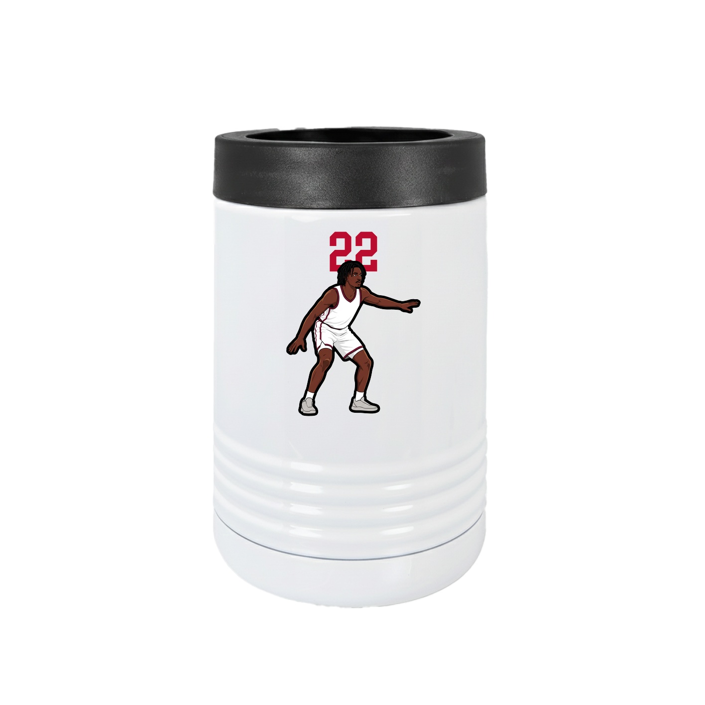 Beverage Holder — Number Top in White