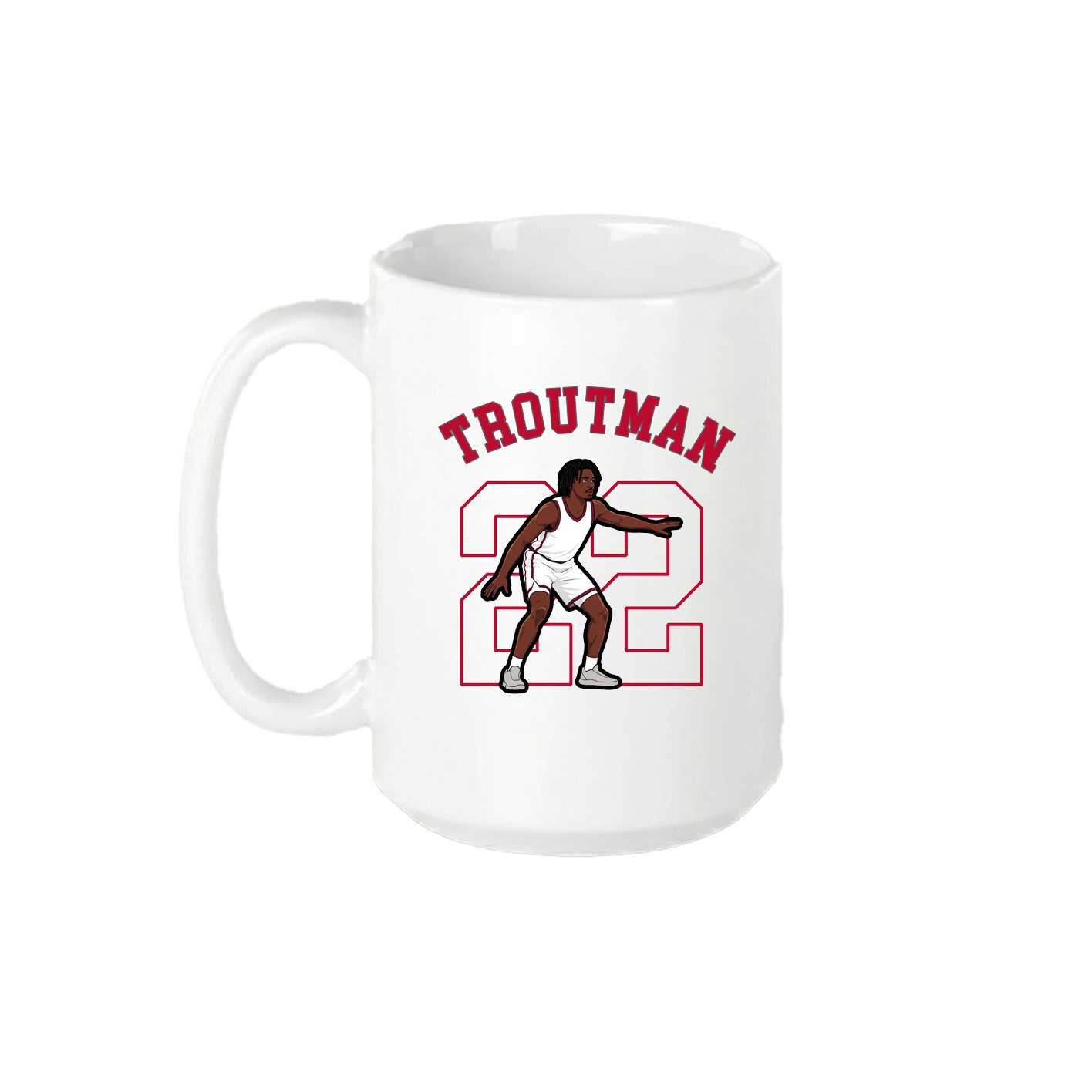 15oz Coffee Mug — Shirsey Arch in White