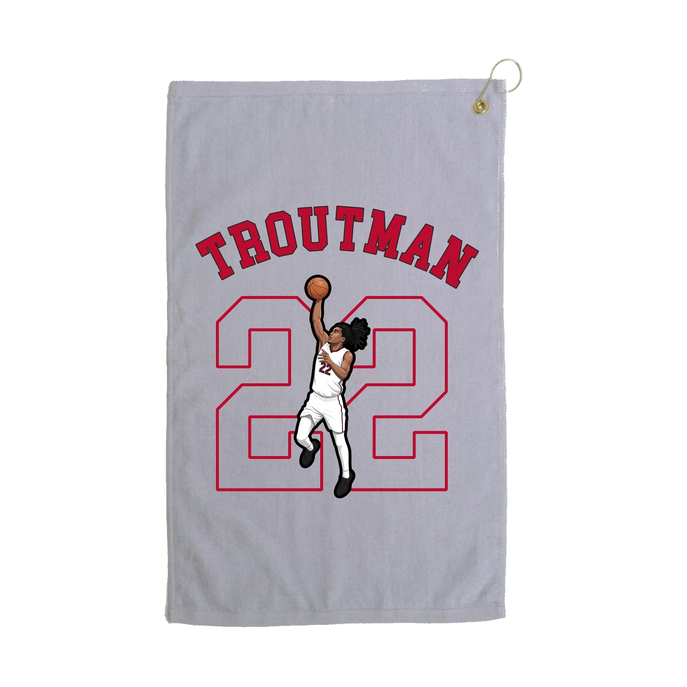 Golf Towel — Shirsey Arch in Grey