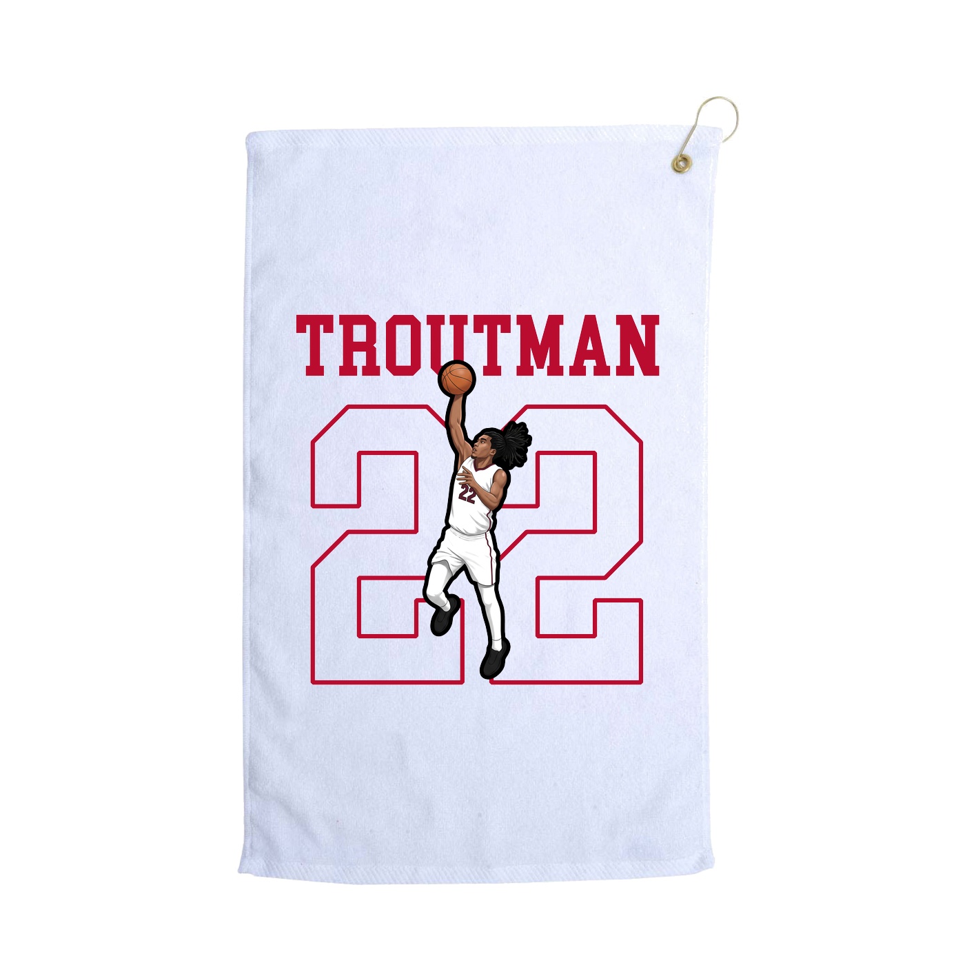 Golf Towel — Shirsey in White