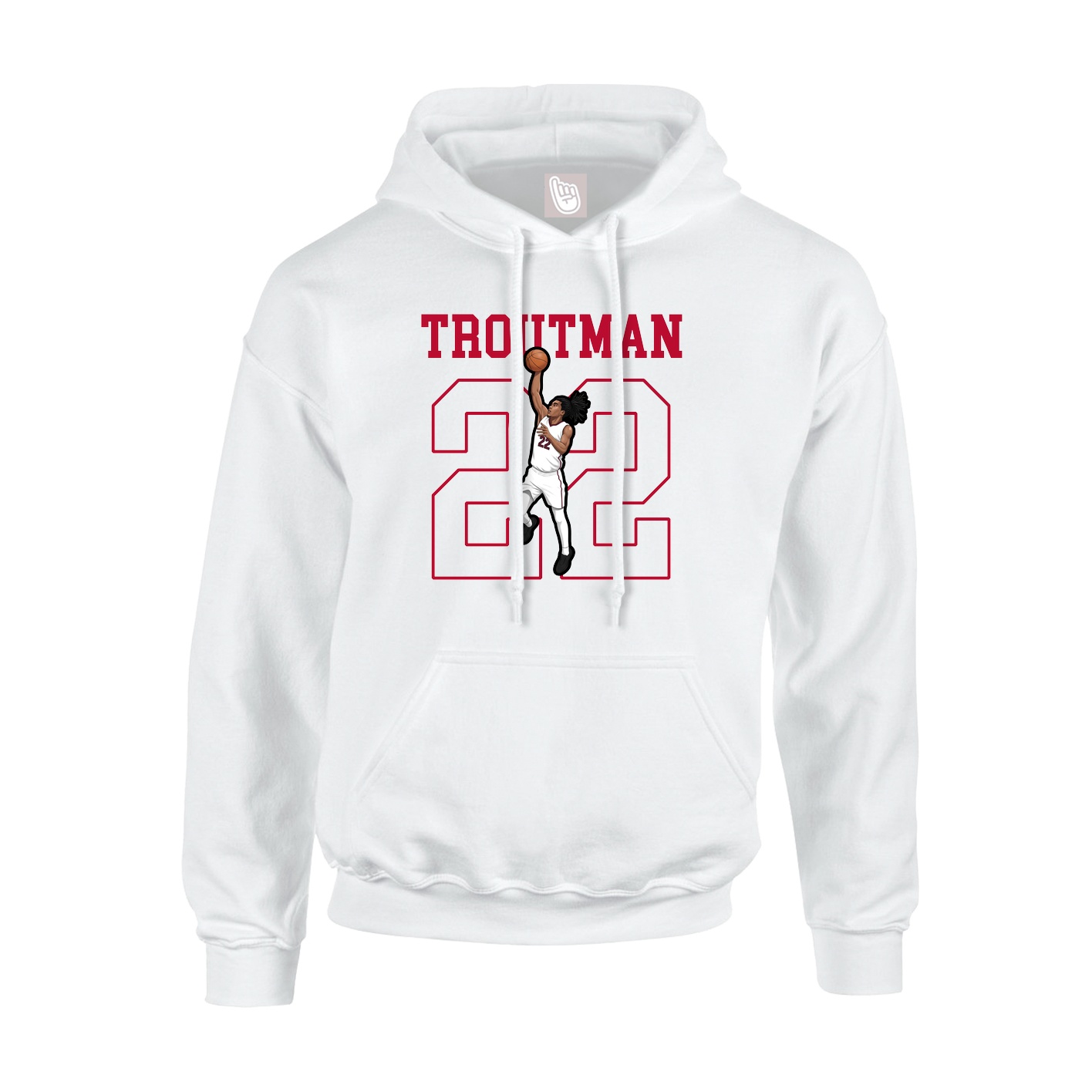 Youth Hoodie — Shirsey in White