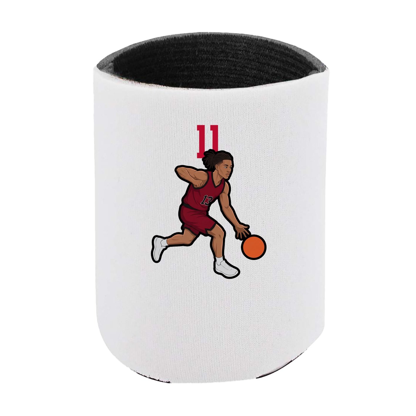 Can Holder — Number Top in White