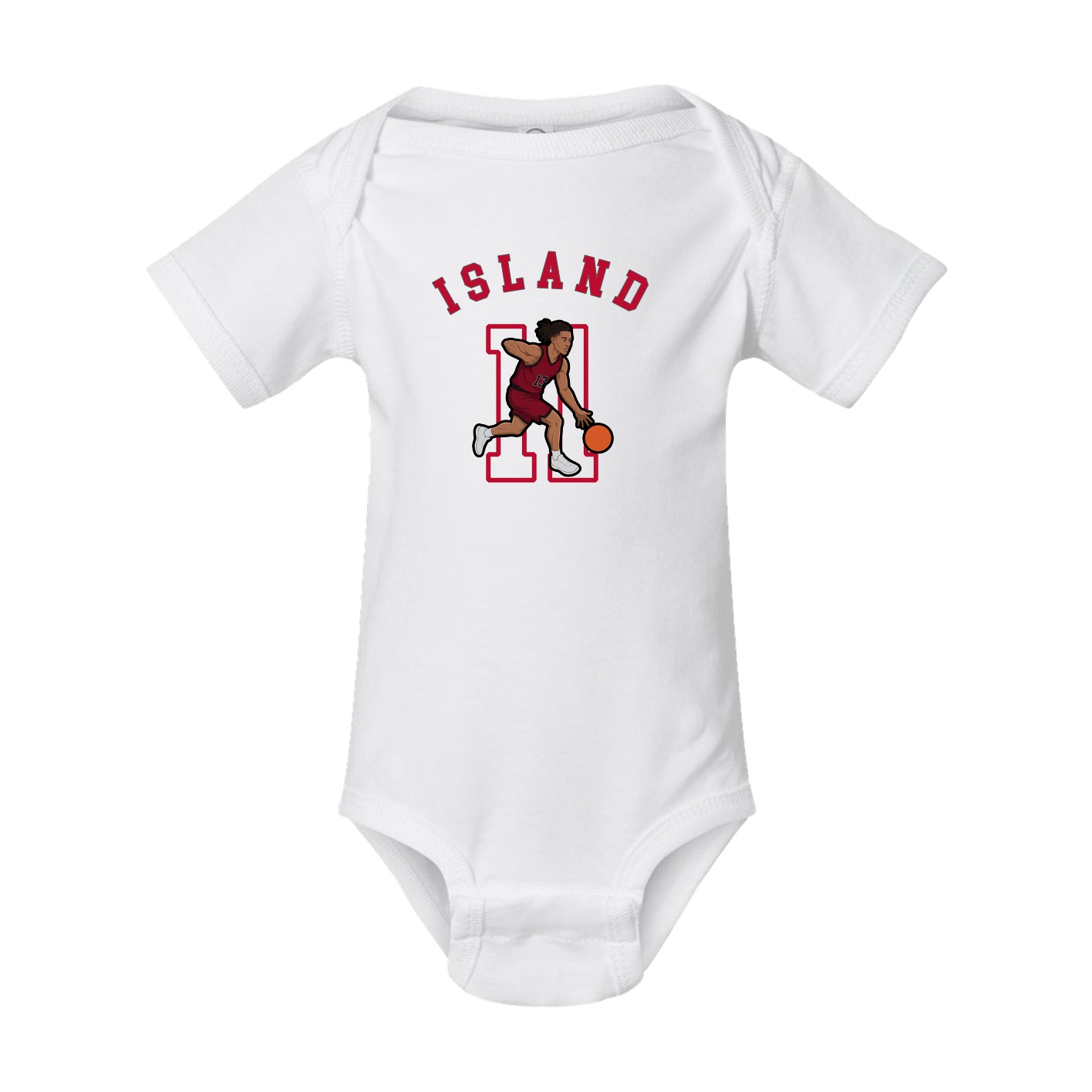 Baby Onesie — Shirsey Arch in White