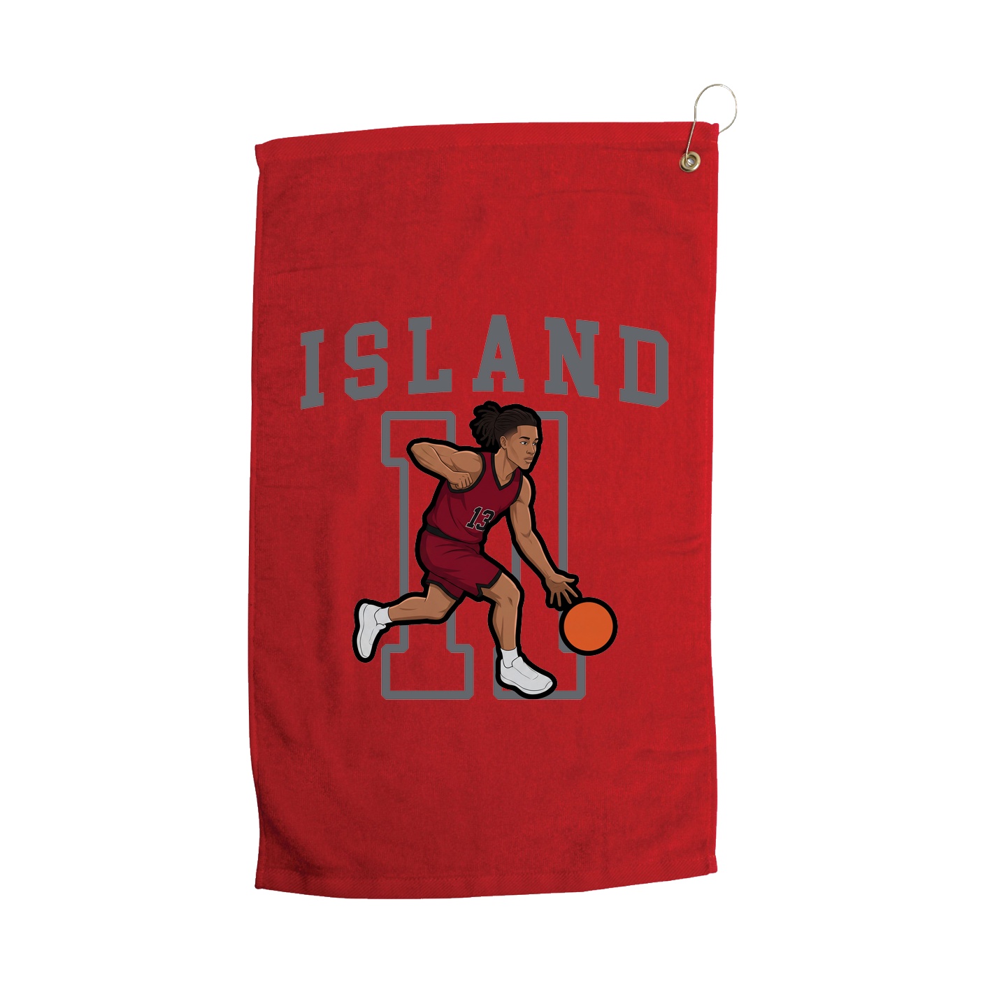 Golf Towel — Shirsey in Red