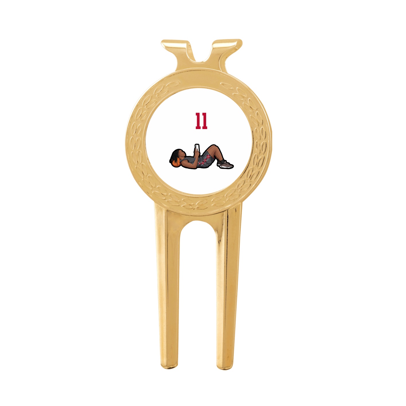 Divot Tool with Ball Marker — Number Top in Classic