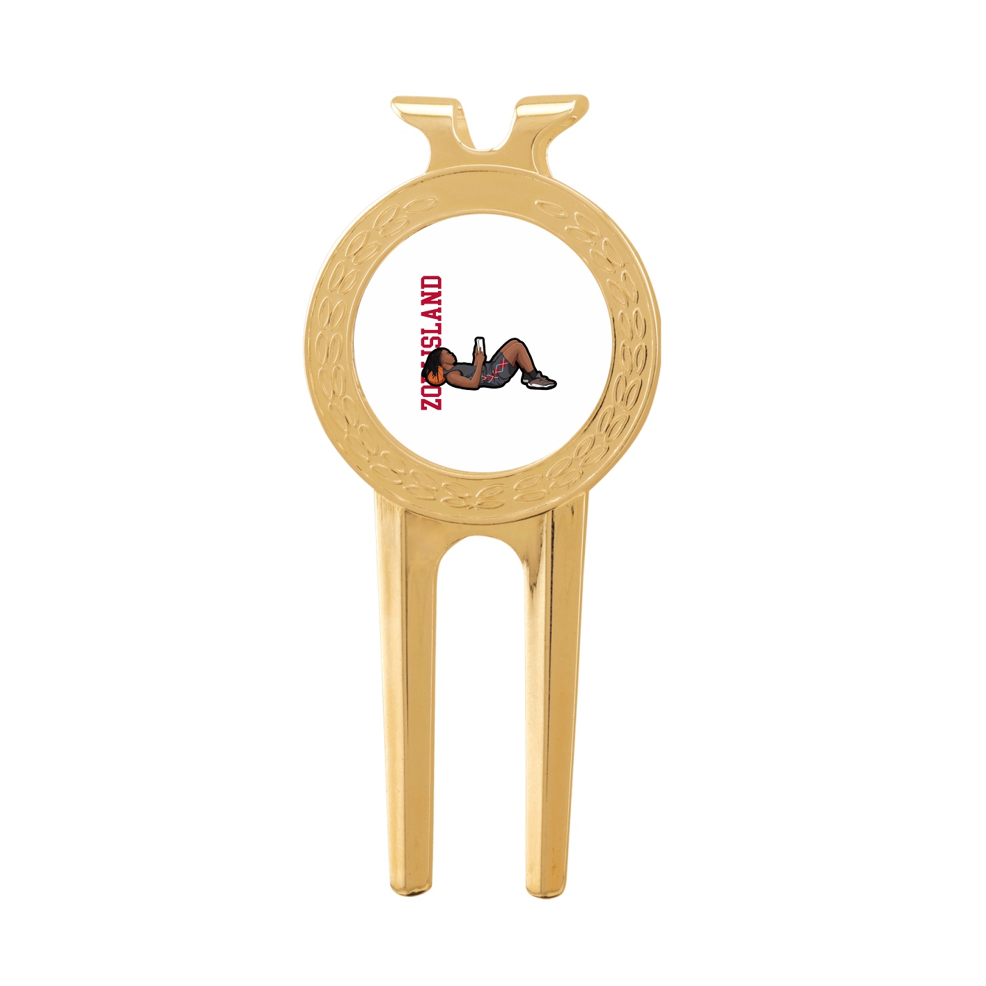 Divot Tool with Ball Marker — Name Vertical in Classic