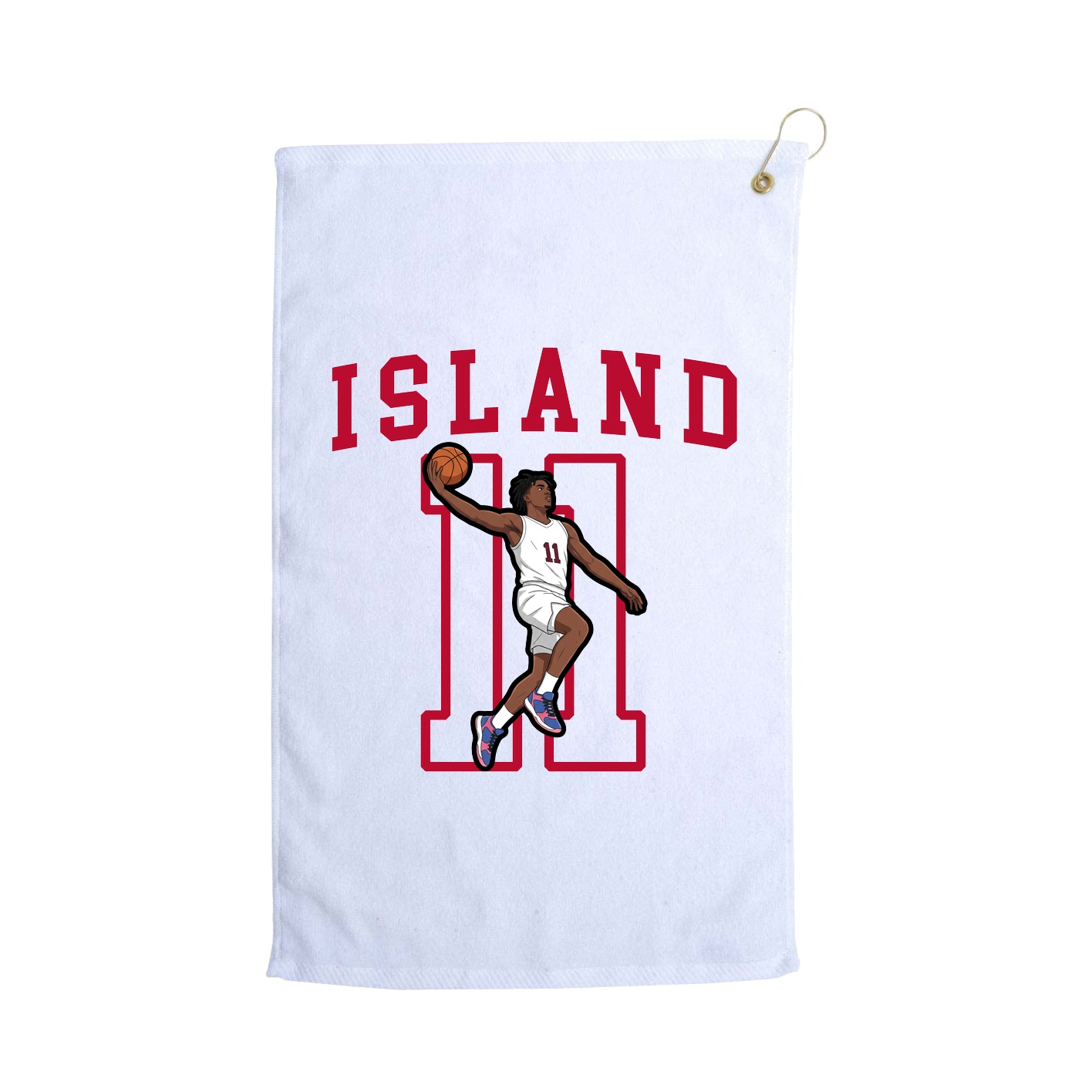 Golf Towel — Shirsey in White