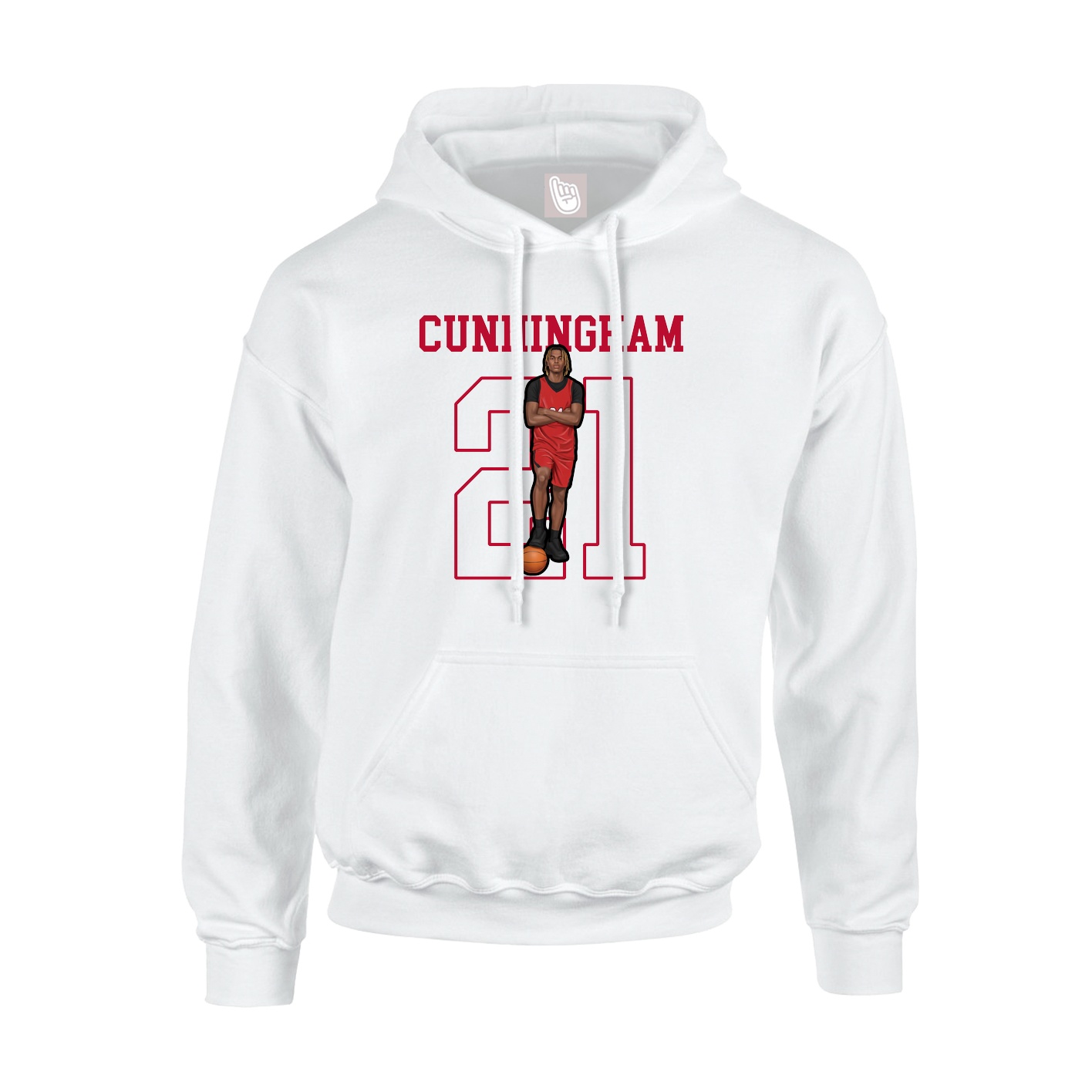Youth Hoodie — Shirsey in White