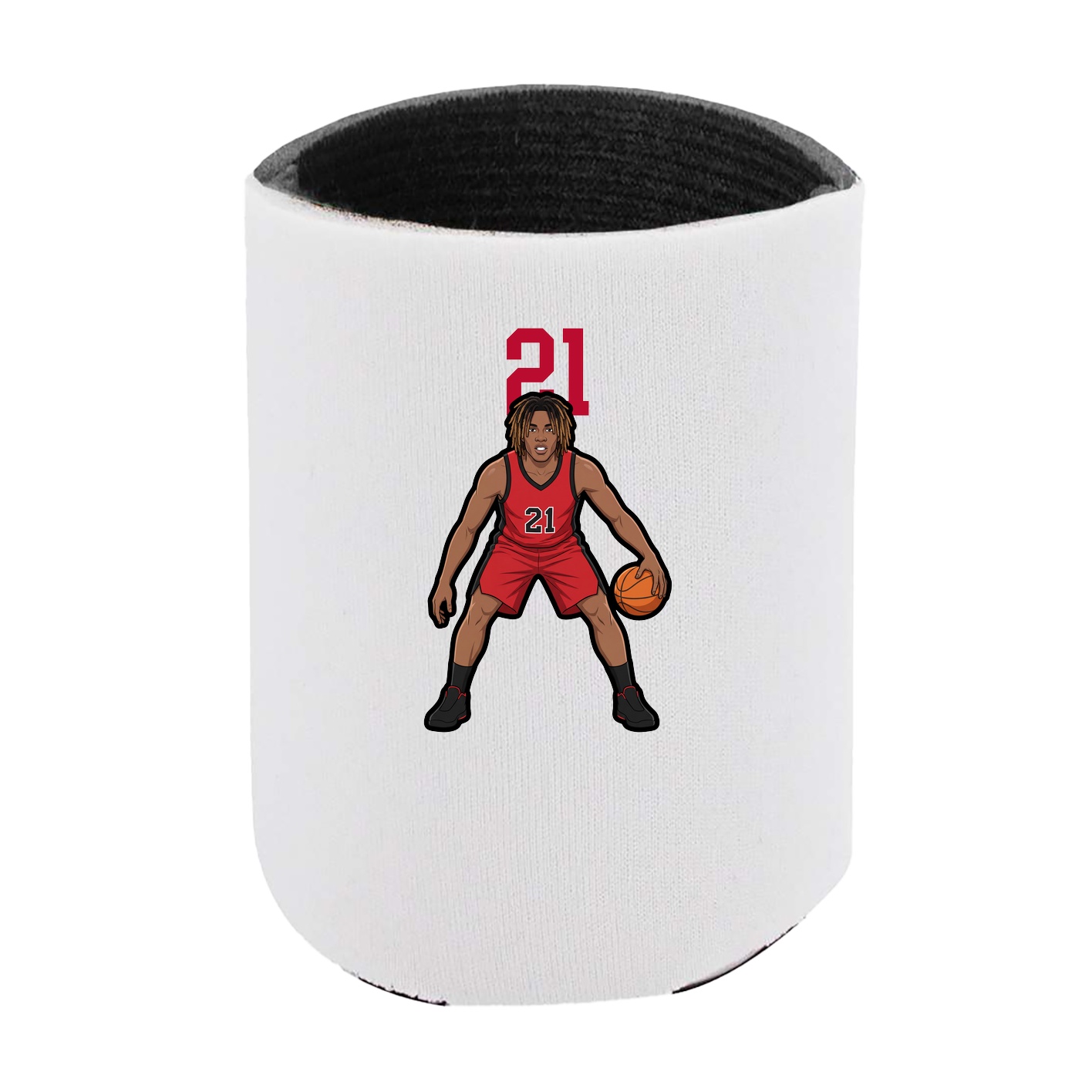Can Holder — Number Top in White